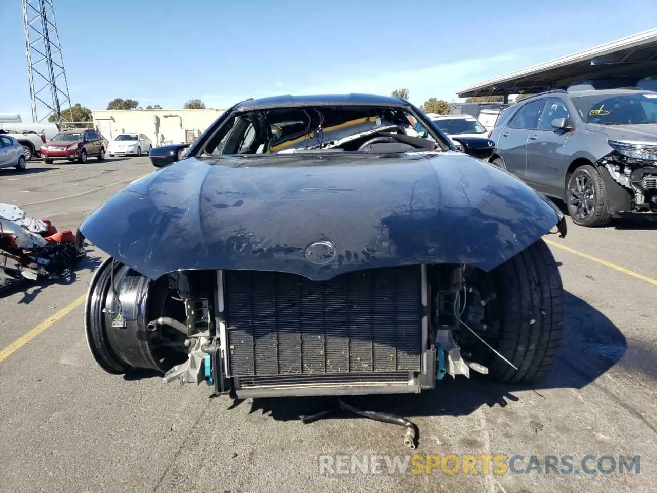5 fotografías del automóvil dañado WBSGV0C08RCN01637 BMW M8 2024