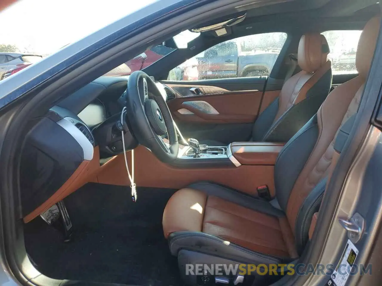 7 fotografías del automóvil dañado WBAGV8C03SCS52916 BMW M8 2025