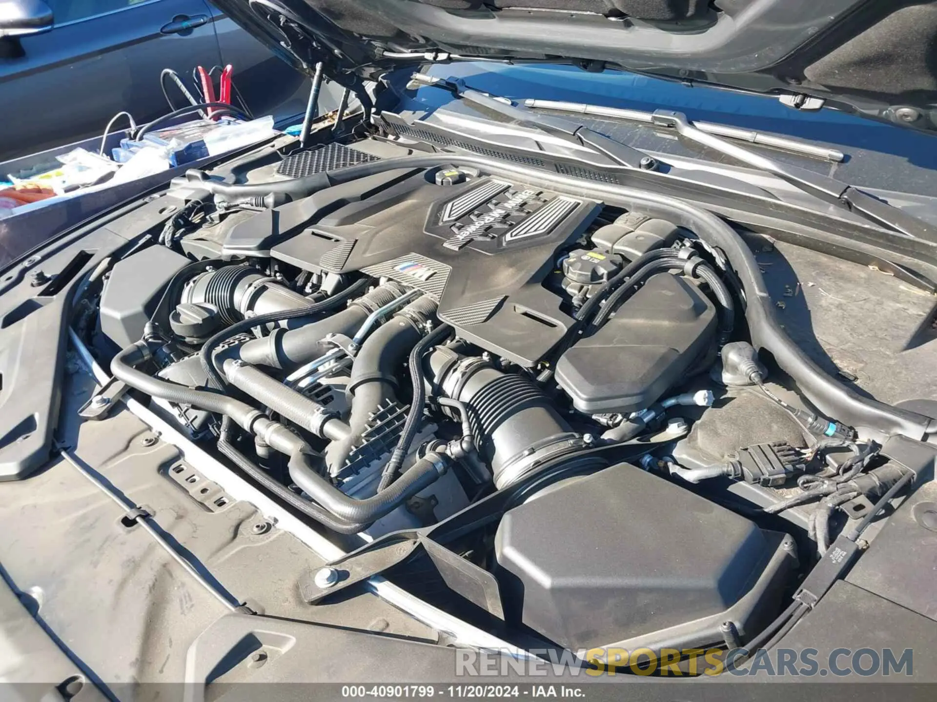 10 fotografías del automóvil dañado WBSDZ0C06NCJ12321 BMW M8 CABRIOLET 2022