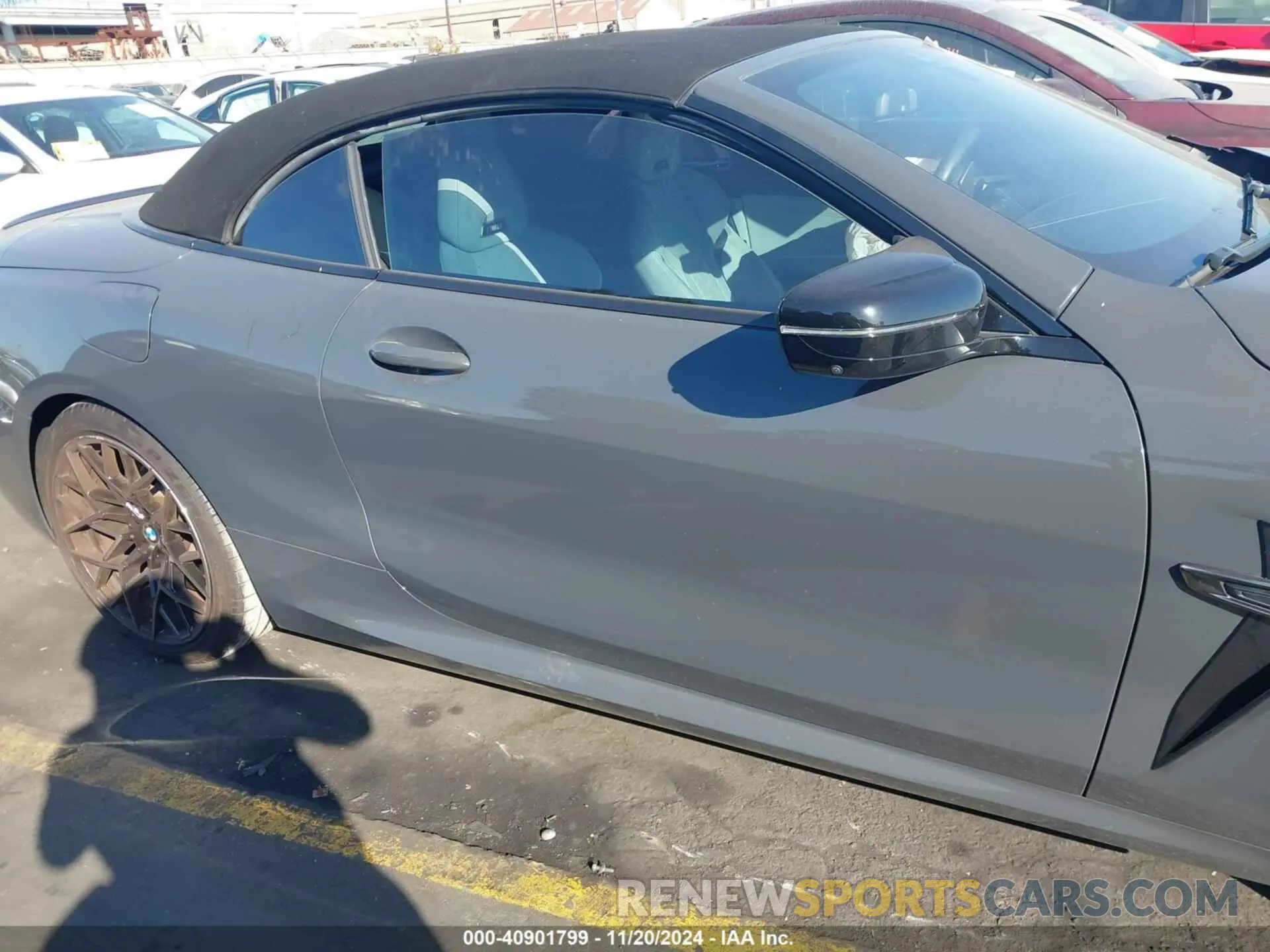 12 fotografías del automóvil dañado WBSDZ0C06NCJ12321 BMW M8 CABRIOLET 2022