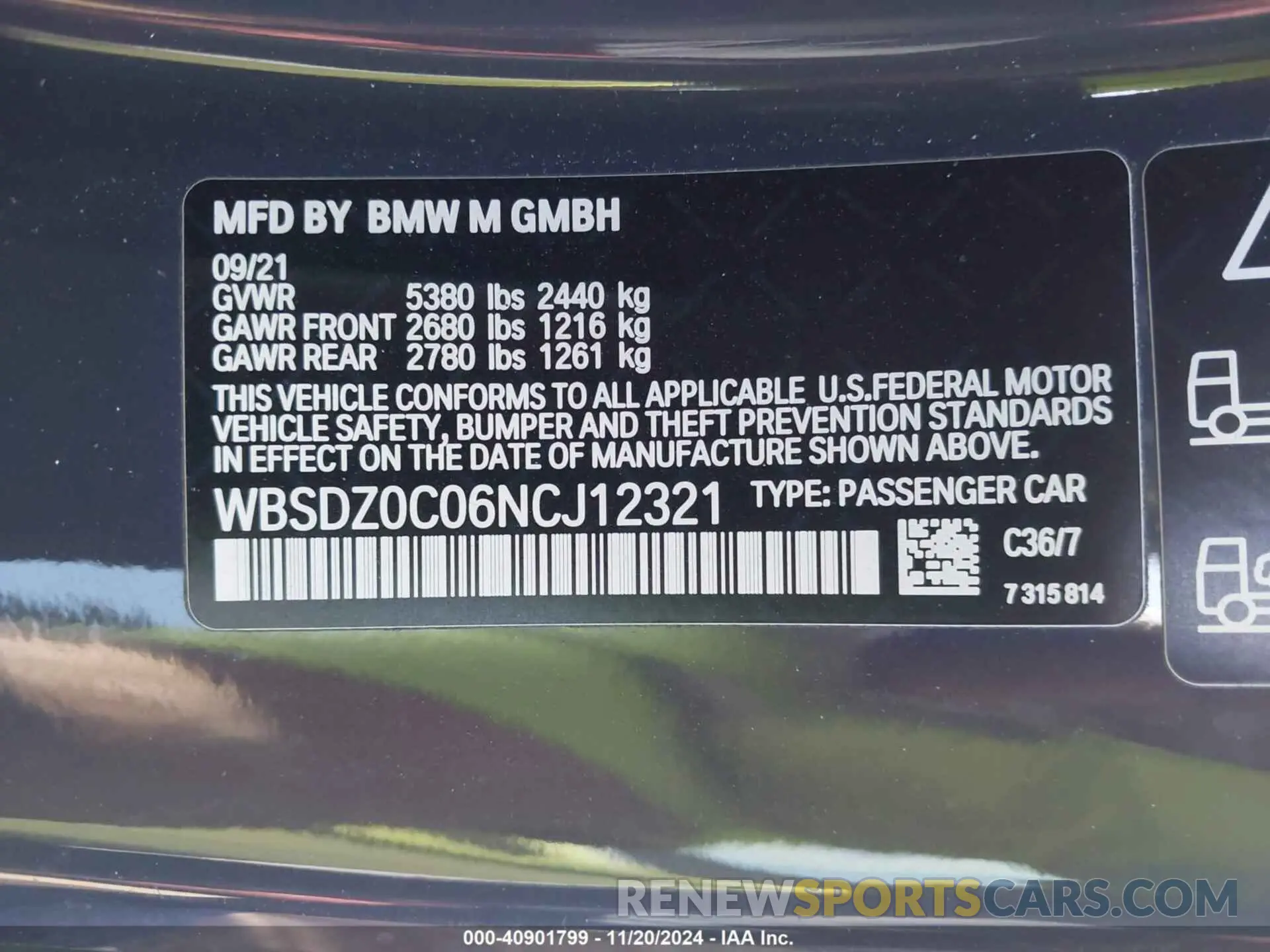 9 fotografías del automóvil dañado WBSDZ0C06NCJ12321 BMW M8 CABRIOLET 2022