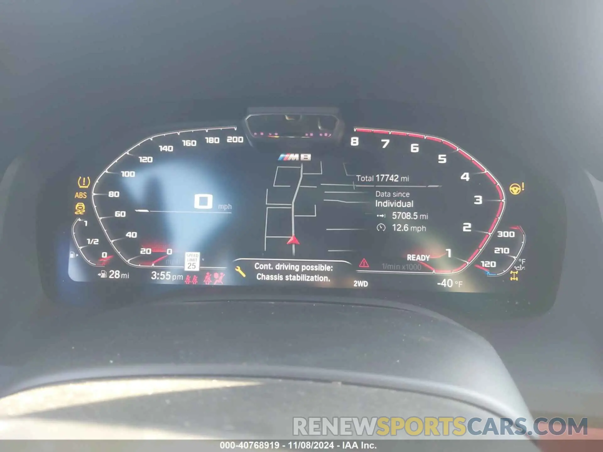 7 fotografías del automóvil dañado WBSDZ0C0XNCH18532 BMW M8 CABRIOLET 2022