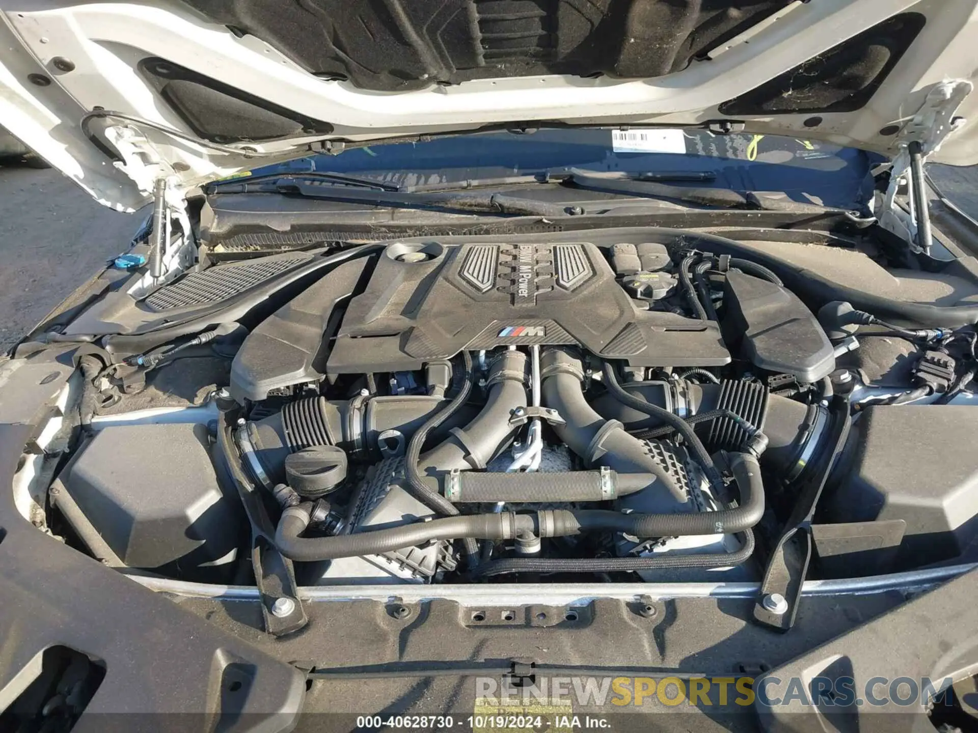 10 fotografías del automóvil dañado WBSGV0C02LCD64222 BMW M8 GRAN COUPE 2020
