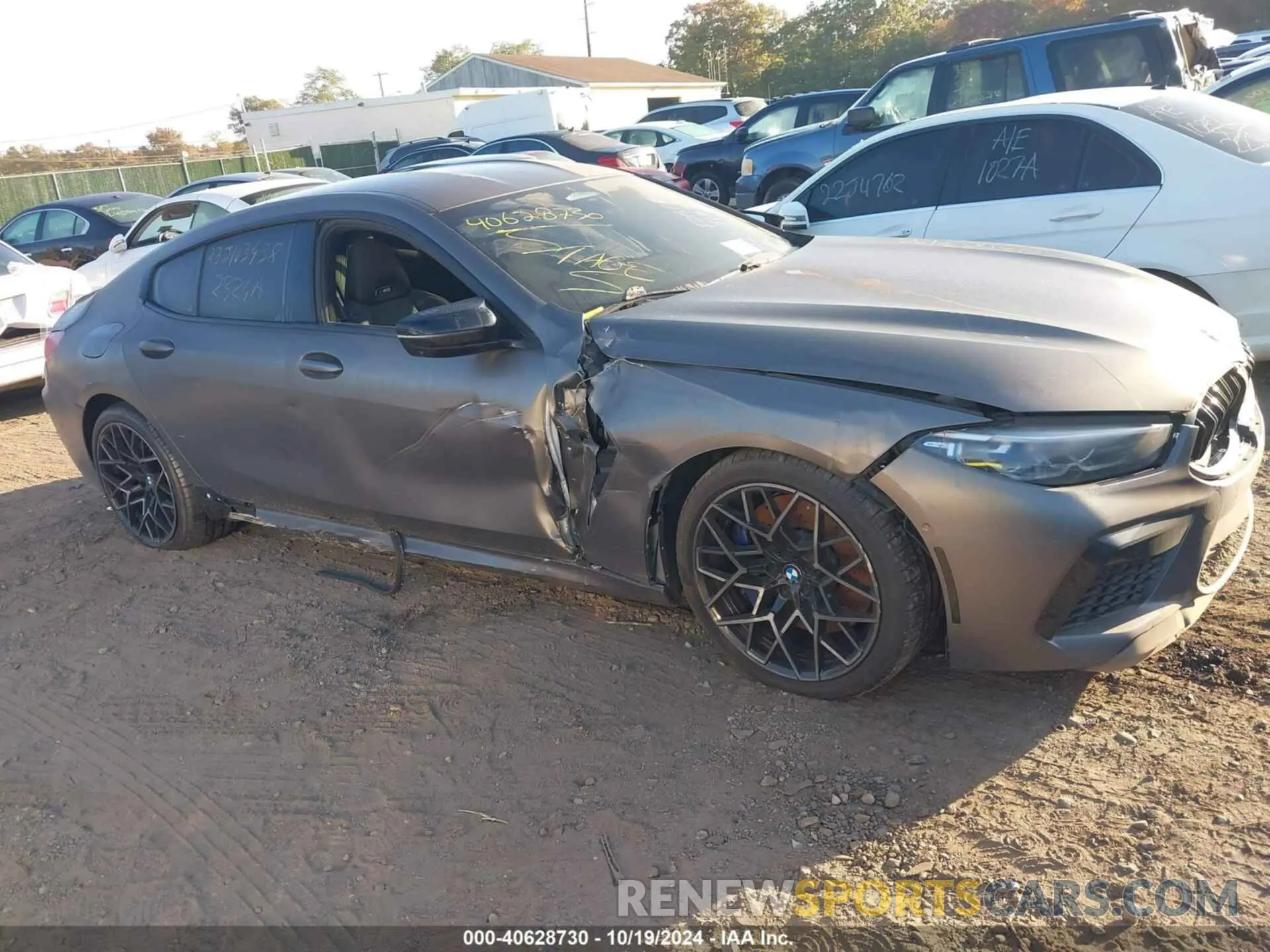 12 fotografías del automóvil dañado WBSGV0C02LCD64222 BMW M8 GRAN COUPE 2020