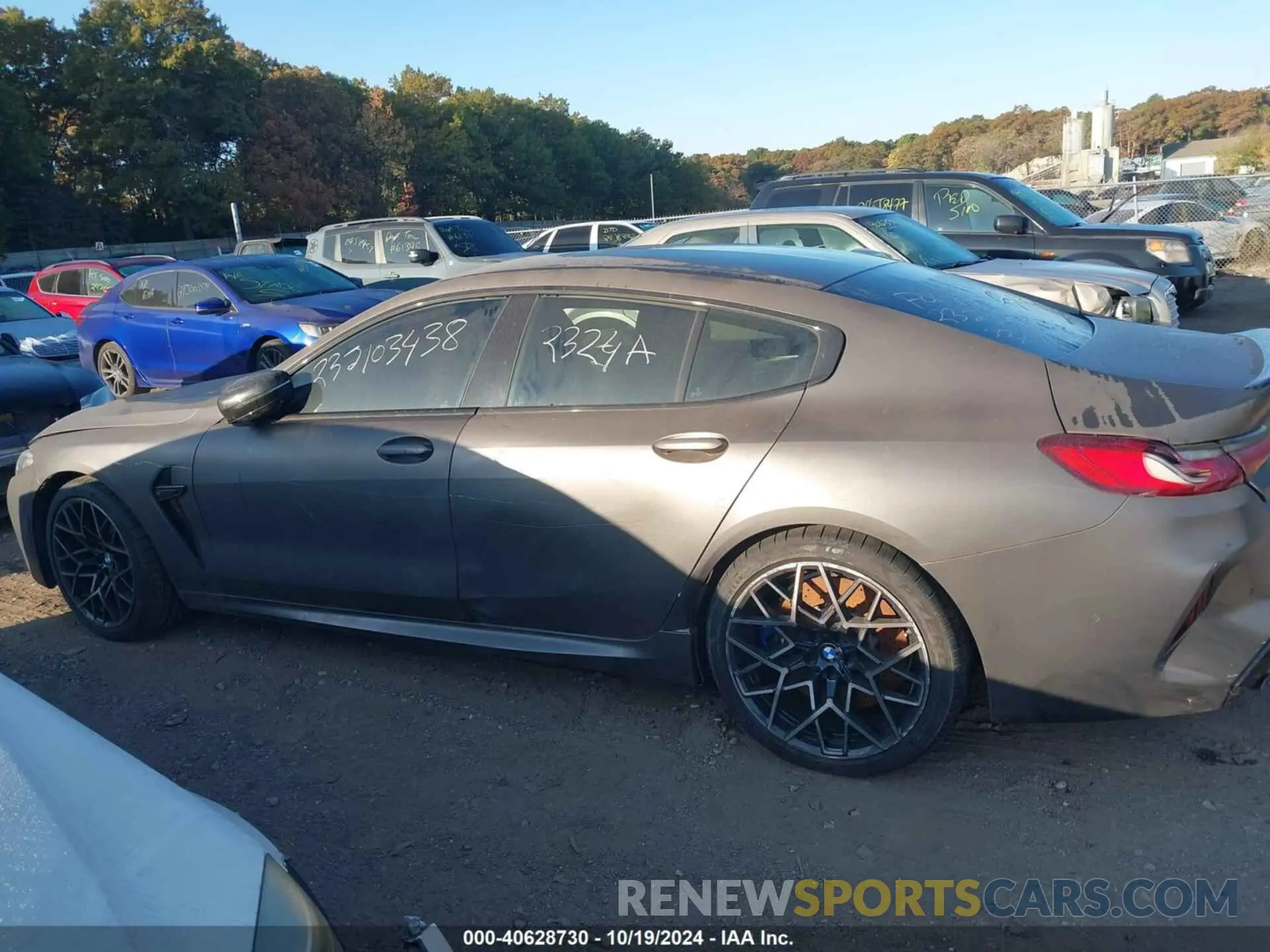 13 fotografías del automóvil dañado WBSGV0C02LCD64222 BMW M8 GRAN COUPE 2020