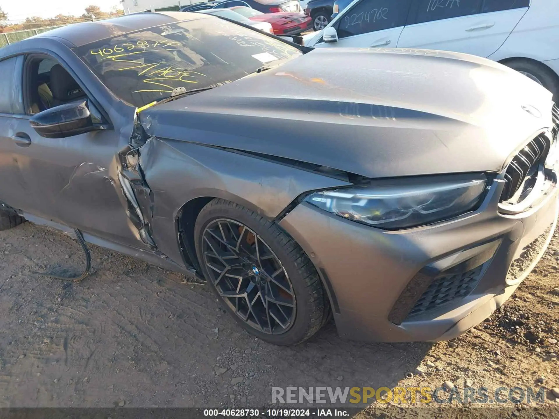 6 fotografías del automóvil dañado WBSGV0C02LCD64222 BMW M8 GRAN COUPE 2020