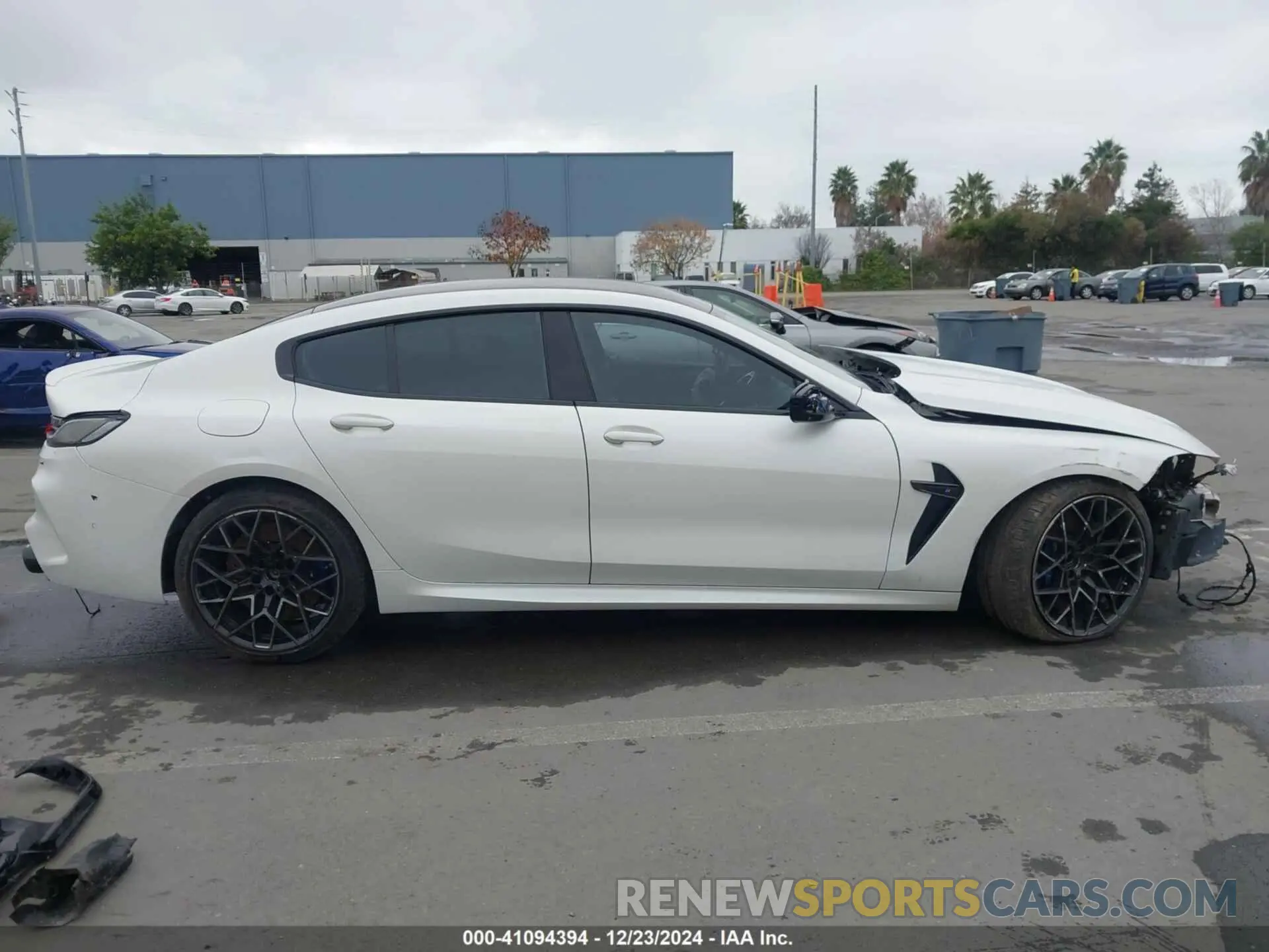 14 fotografías del automóvil dañado WBSGV0C06LCE13907 BMW M8 GRAN COUPE 2020
