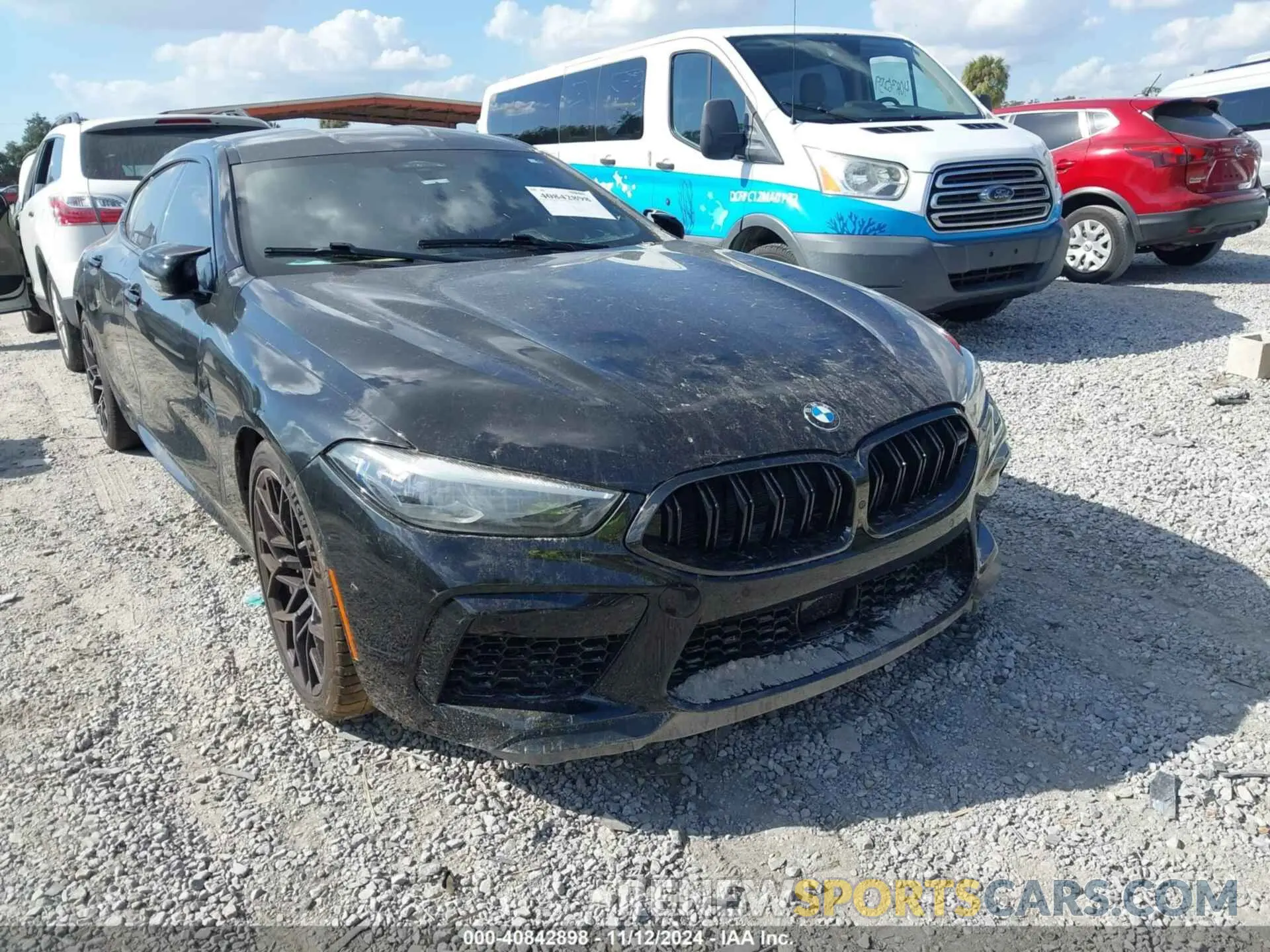 1 fotografías del automóvil dañado WBSGV0C0XLCD84850 BMW M8 GRAN COUPE 2020