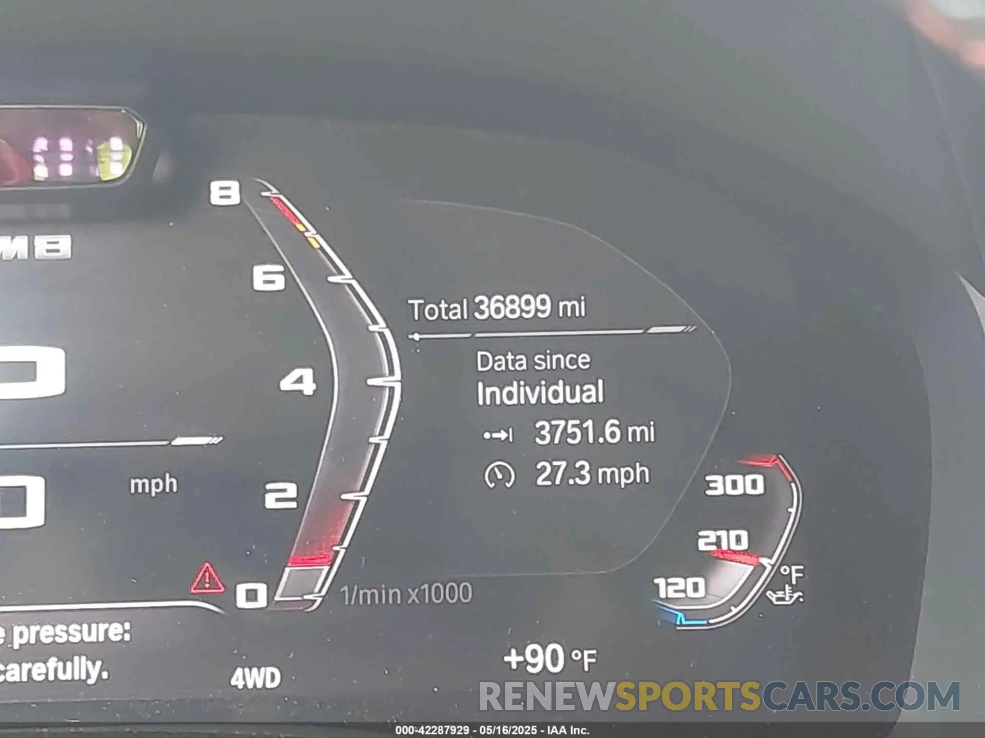 15 fotografías del automóvil dañado WBSGV0C0XLCE12517 BMW M8 GRAN COUPE 2020