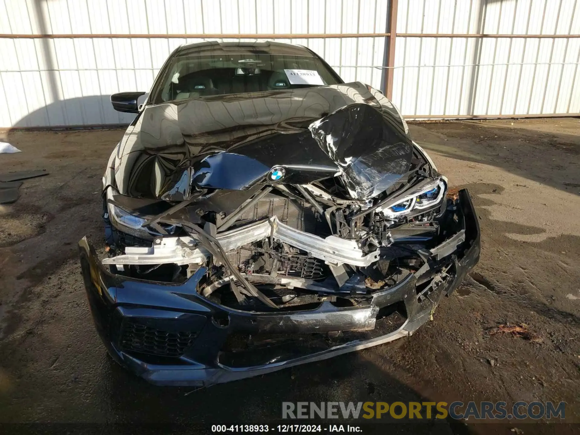 6 fotografías del automóvil dañado WBSGV0C08MCG32479 BMW M8 GRAN COUPE 2021