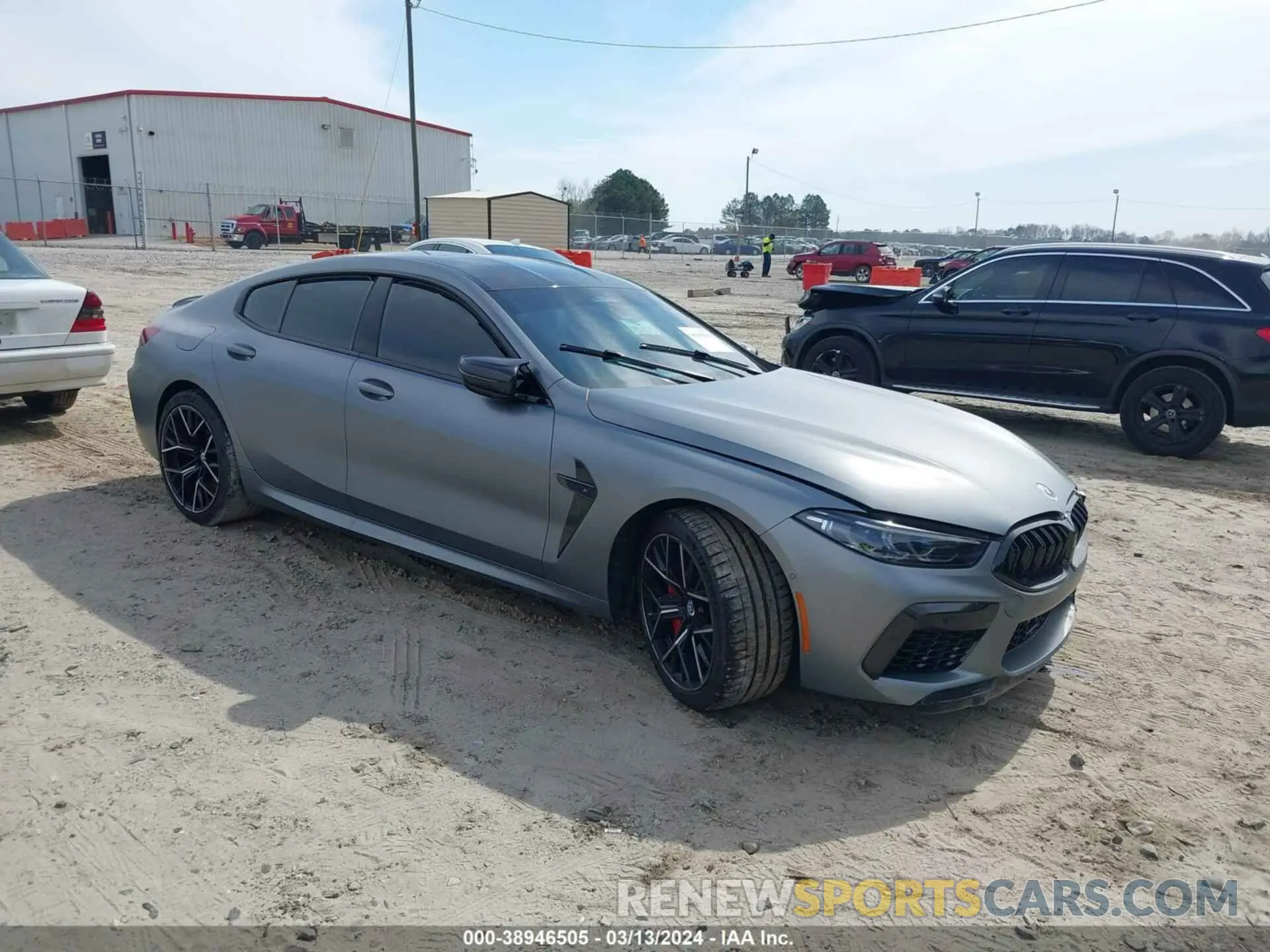 1 fotografías del automóvil dañado WBSGV0C0XPCL14283 BMW M8 GRAN COUPE 2023