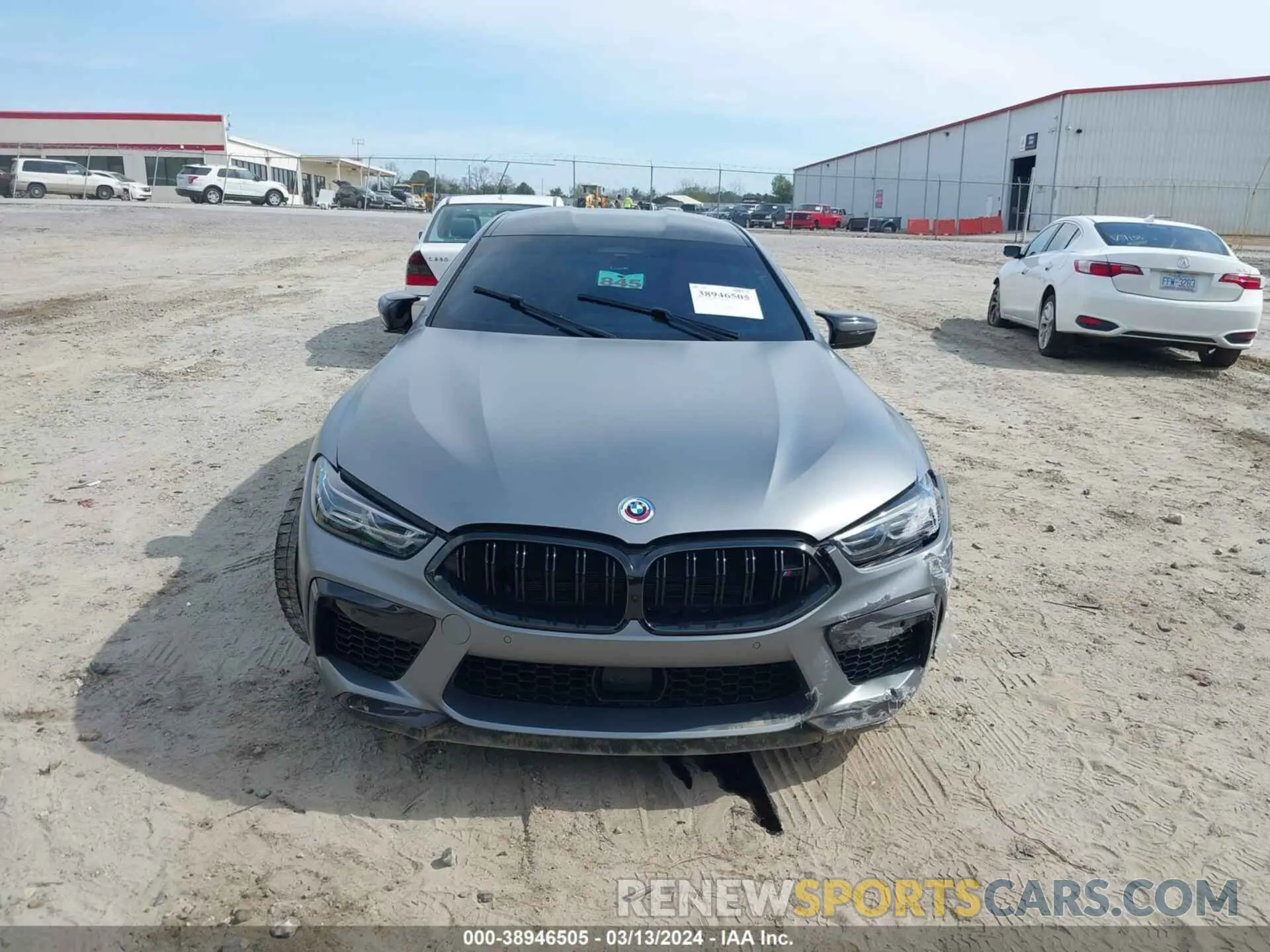 12 fotografías del automóvil dañado WBSGV0C0XPCL14283 BMW M8 GRAN COUPE 2023