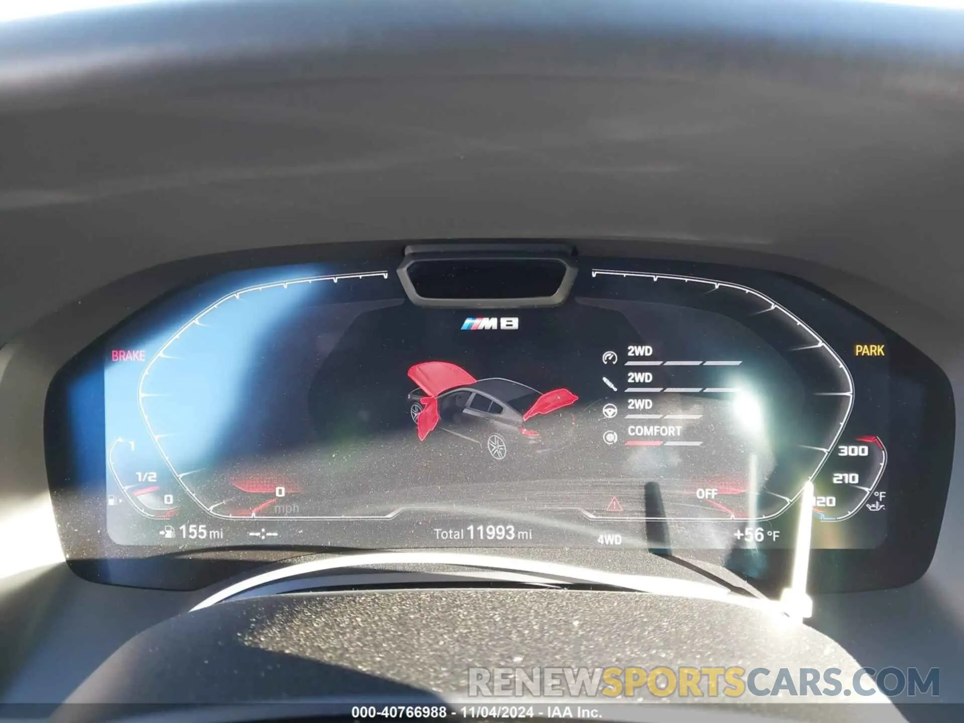 7 fotografías del automóvil dañado WBSGV0C08RCN30670 BMW M8 GRAN COUPE 2024