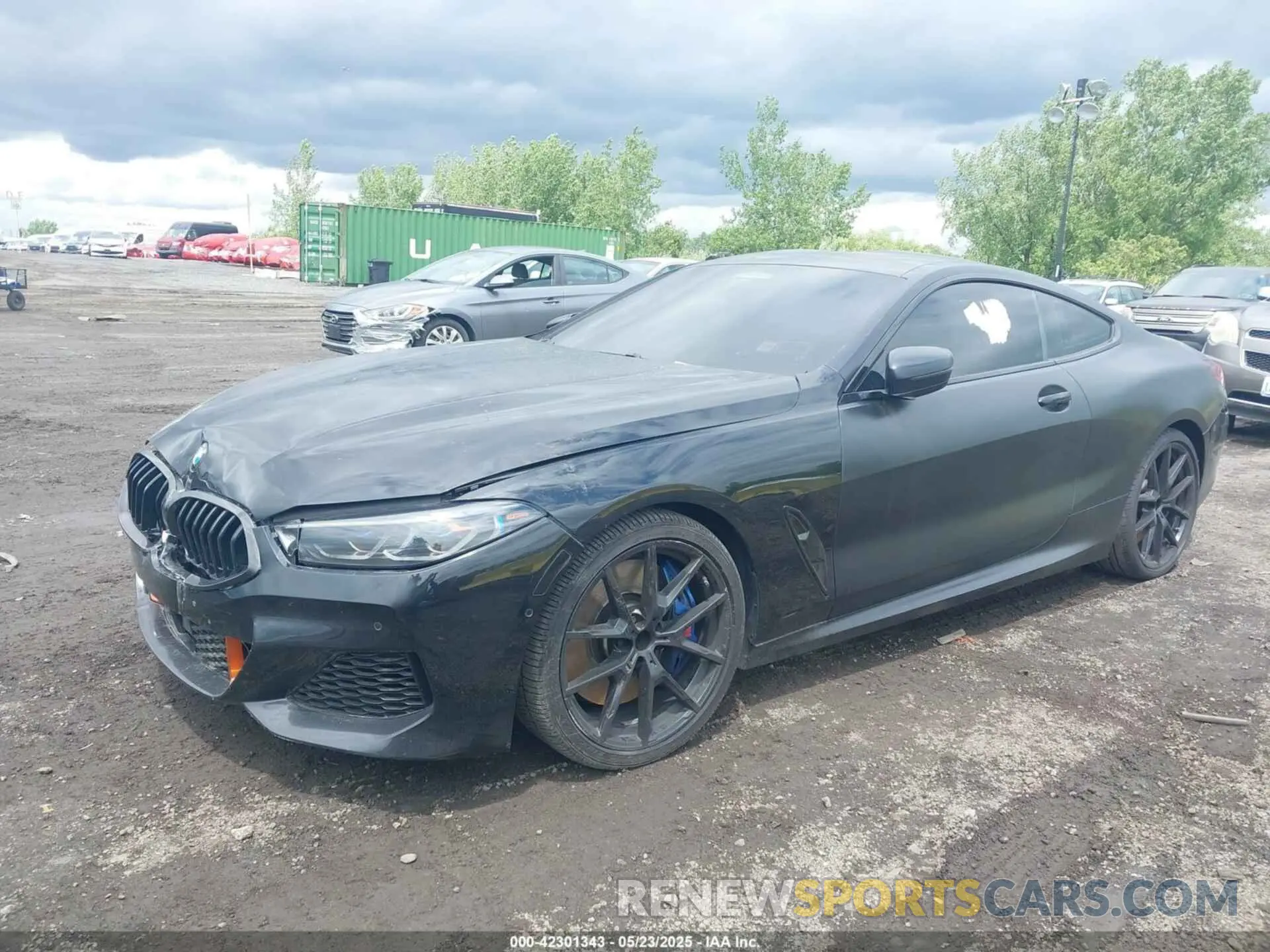2 fotografías del automóvil dañado WBABC4C50KBJ35840 BMW M850I 2019