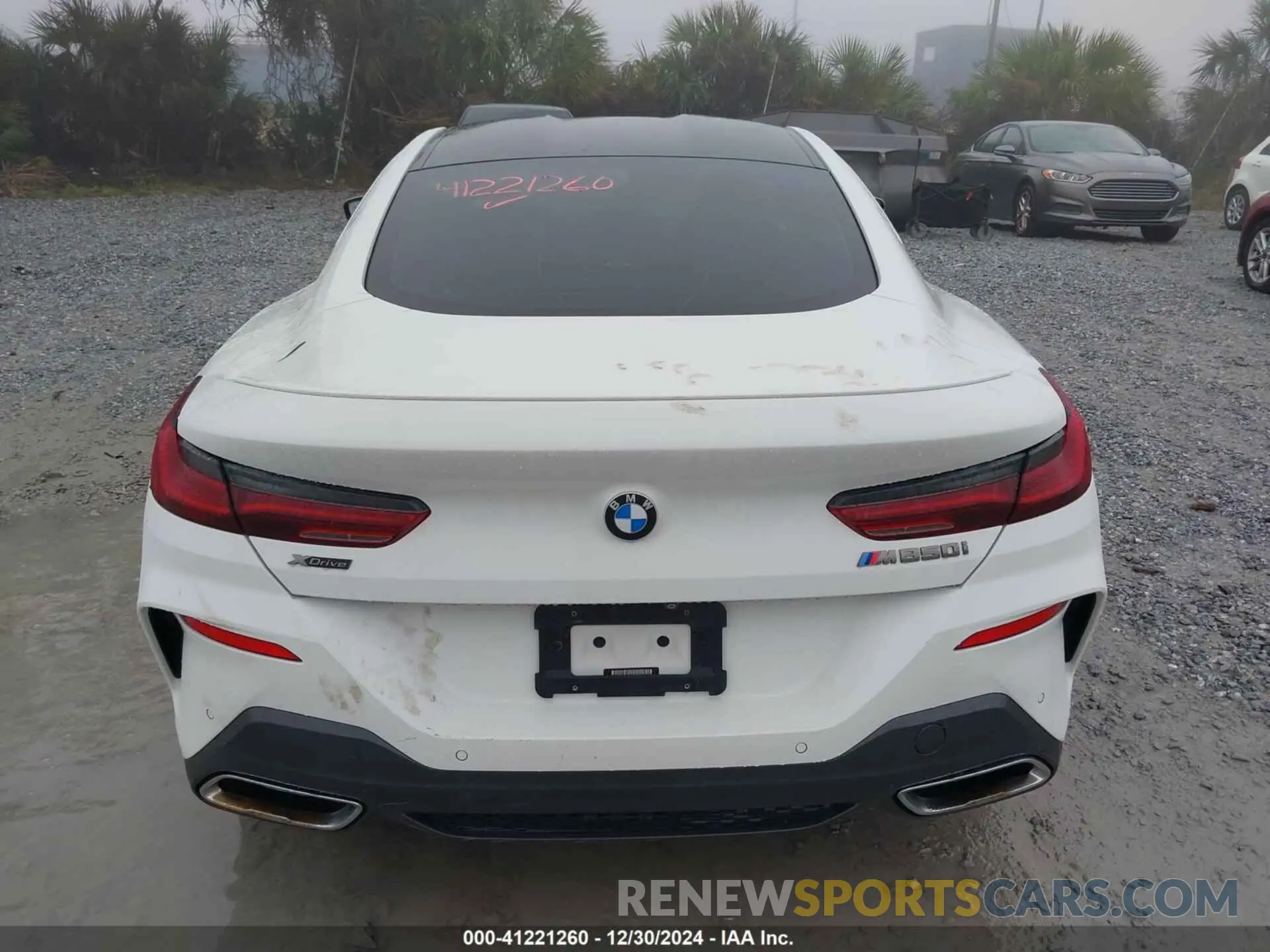 16 fotografías del automóvil dañado WBABC4C51KBJ35734 BMW M850I 2019