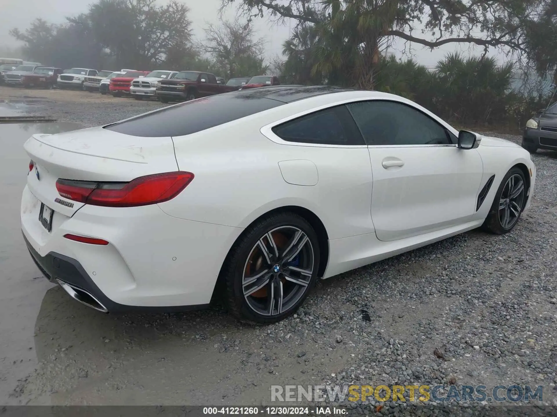 4 fotografías del automóvil dañado WBABC4C51KBJ35734 BMW M850I 2019