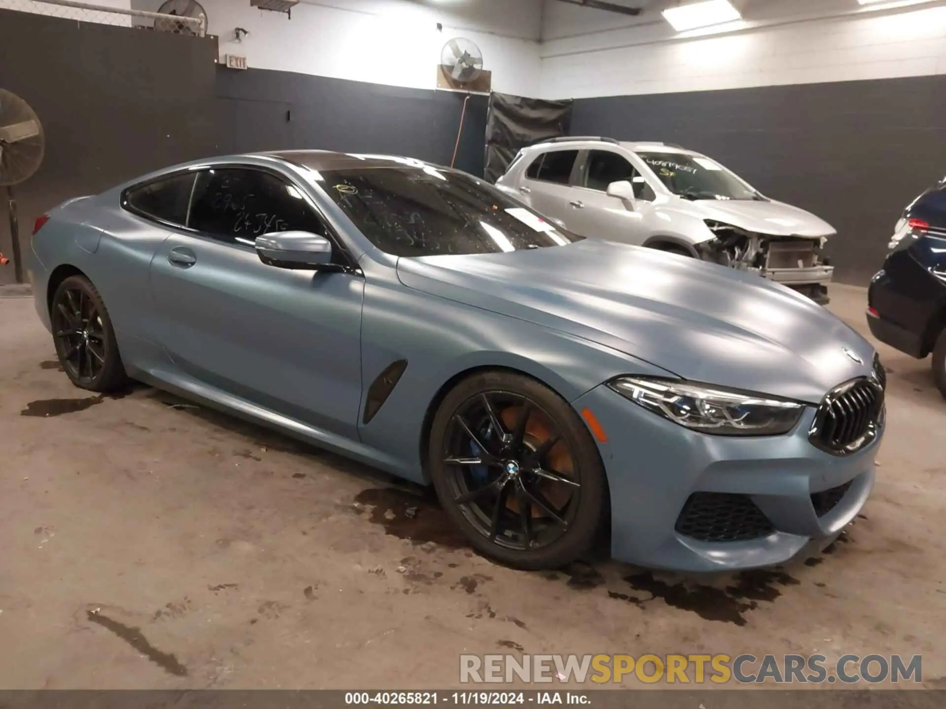 1 fotografías del automóvil dañado WBABC4C54KBU96911 BMW M850I 2019