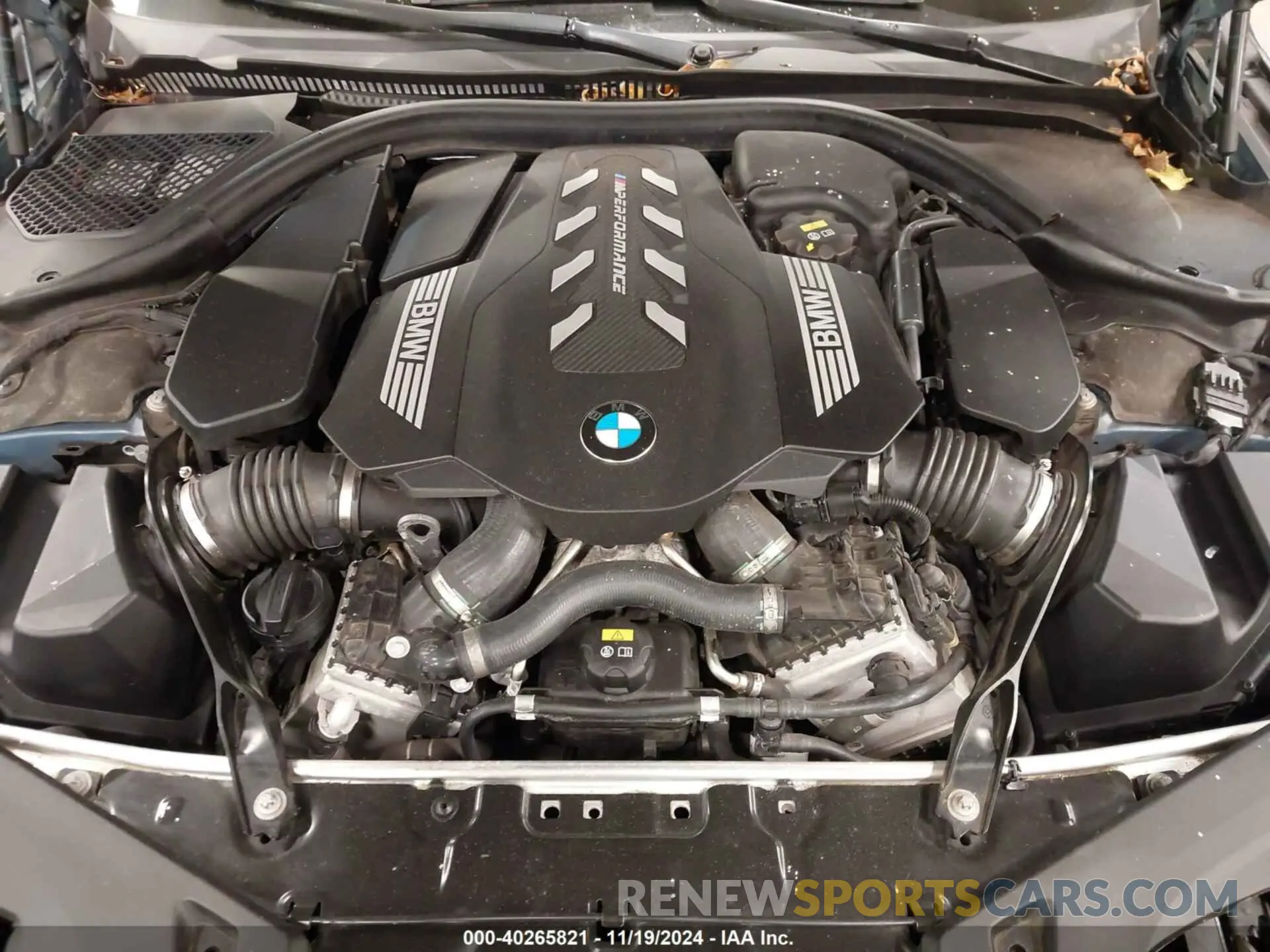 10 fotografías del automóvil dañado WBABC4C54KBU96911 BMW M850I 2019