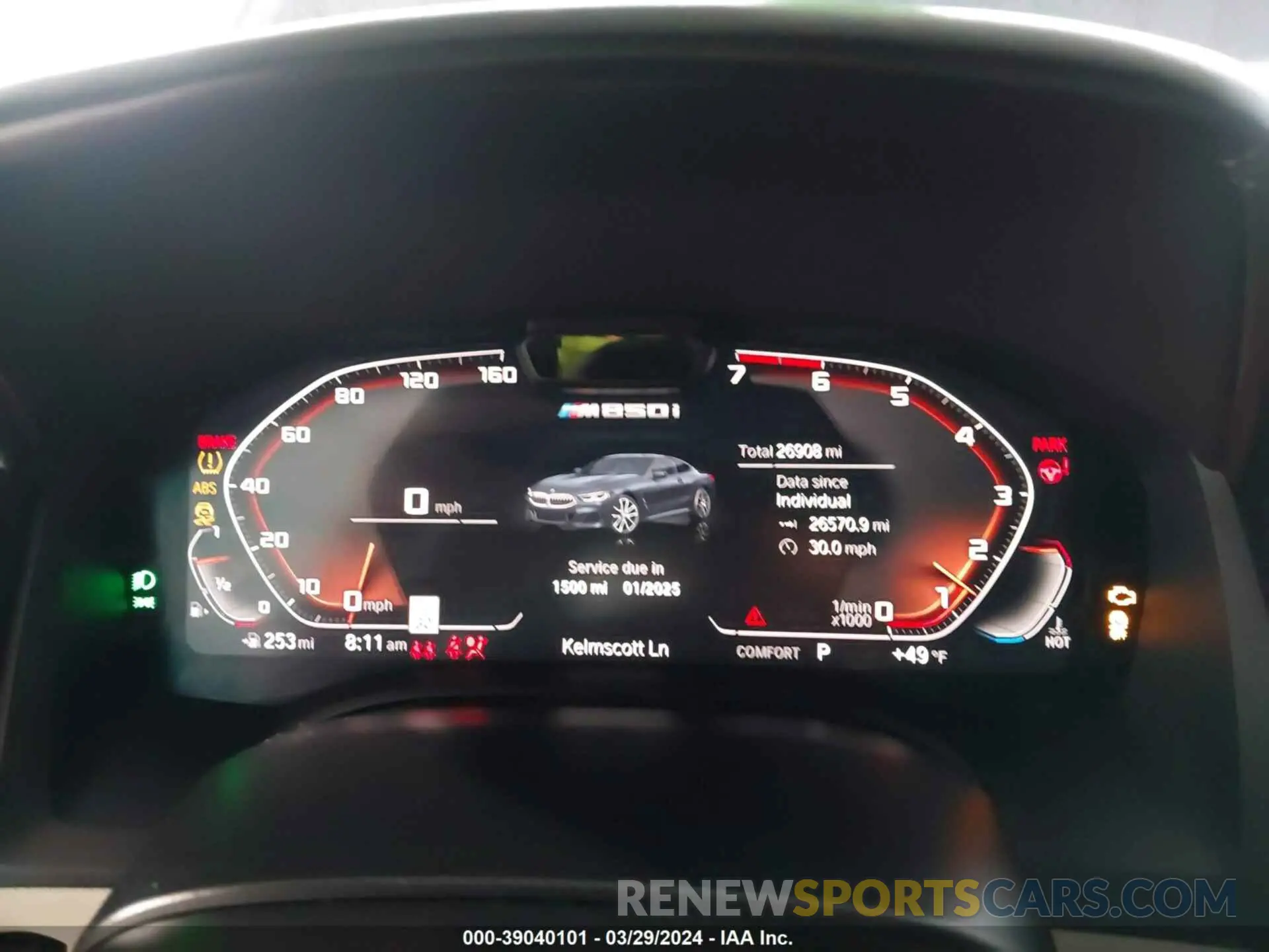 7 fotografías del automóvil dañado WBABC4C59KBU95723 BMW M850I 2019