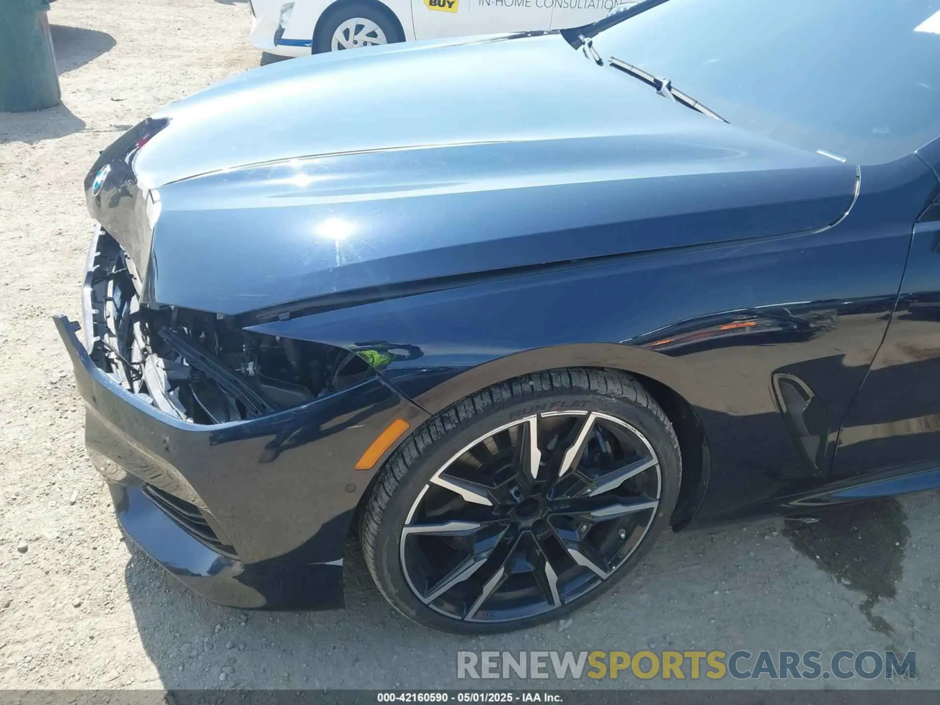 19 fotografías del automóvil dañado WBAFY4C07PCK10123 BMW M850I 2023