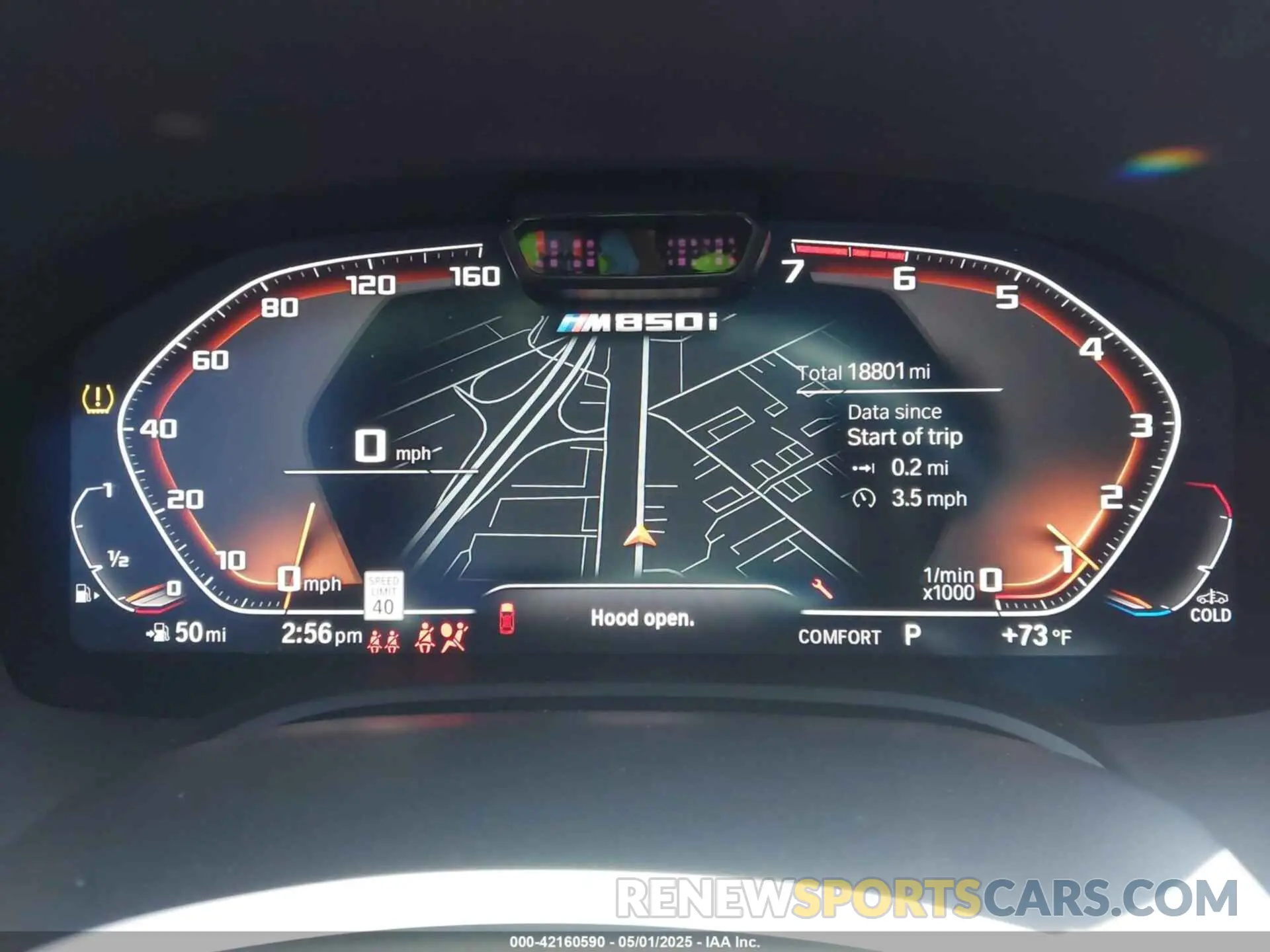 7 fotografías del automóvil dañado WBAFY4C07PCK10123 BMW M850I 2023