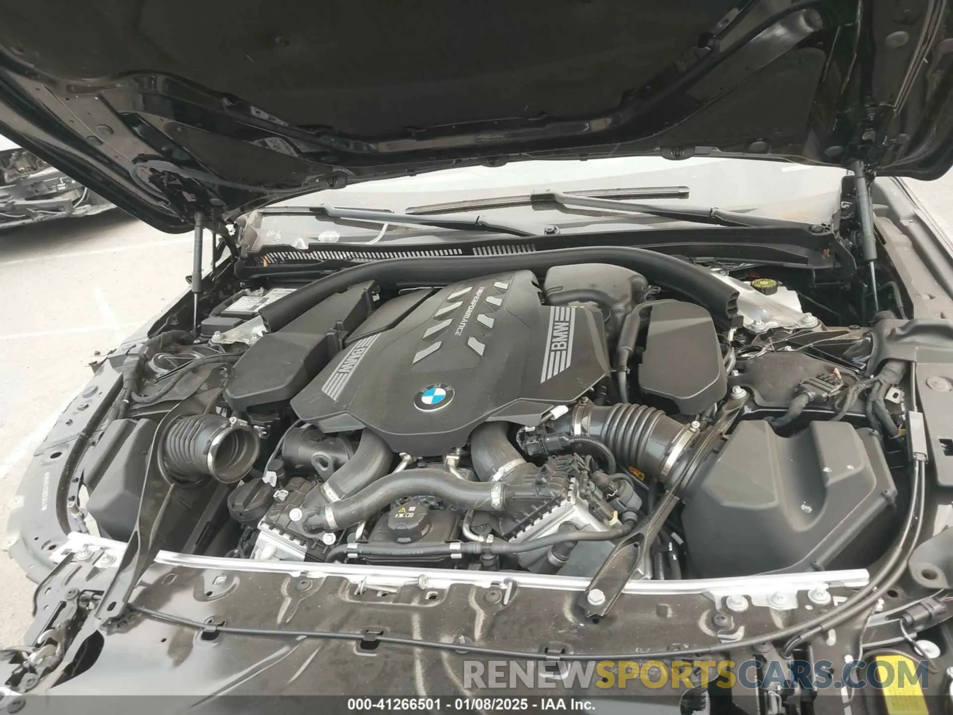 10 fotografías del automóvil dañado WBABC4C01RCR35247 BMW M850I 2024