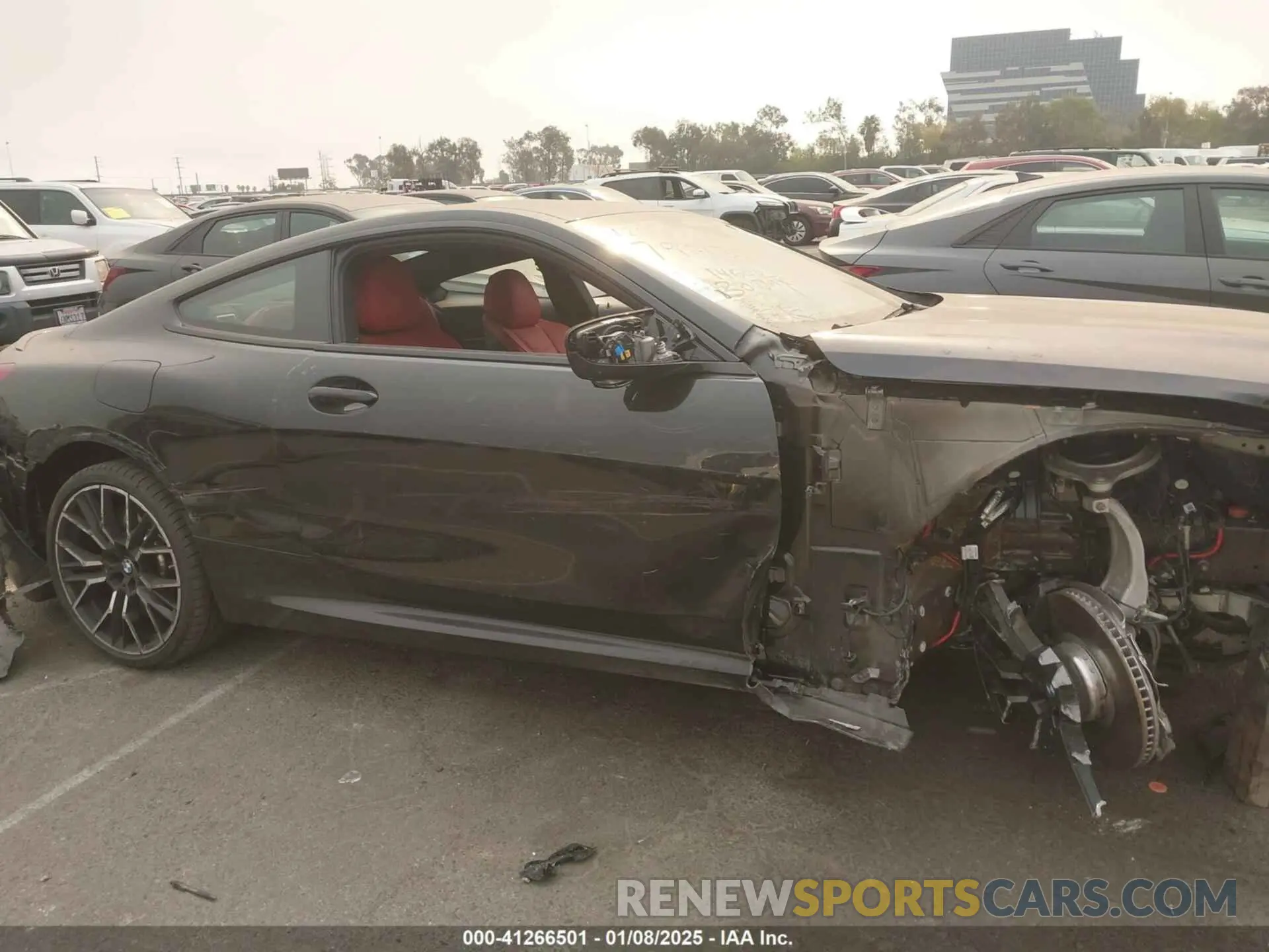 13 fotografías del automóvil dañado WBABC4C01RCR35247 BMW M850I 2024