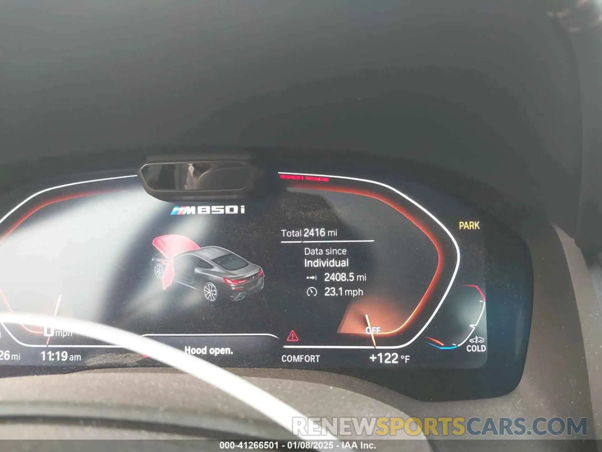 15 fotografías del automóvil dañado WBABC4C01RCR35247 BMW M850I 2024