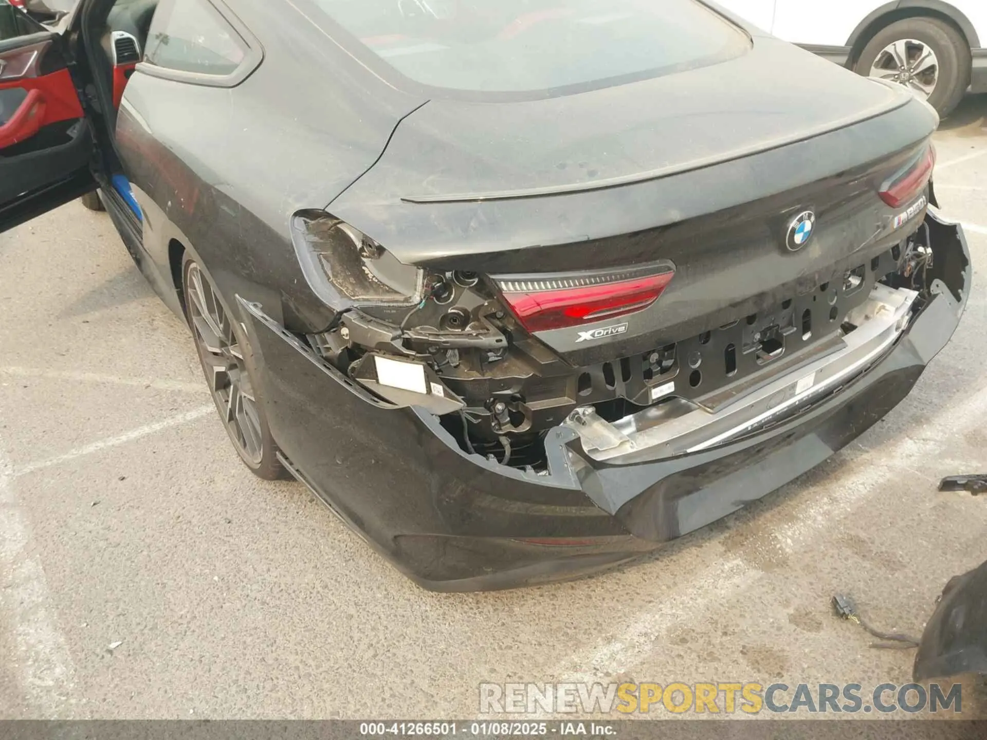 17 fotografías del automóvil dañado WBABC4C01RCR35247 BMW M850I 2024