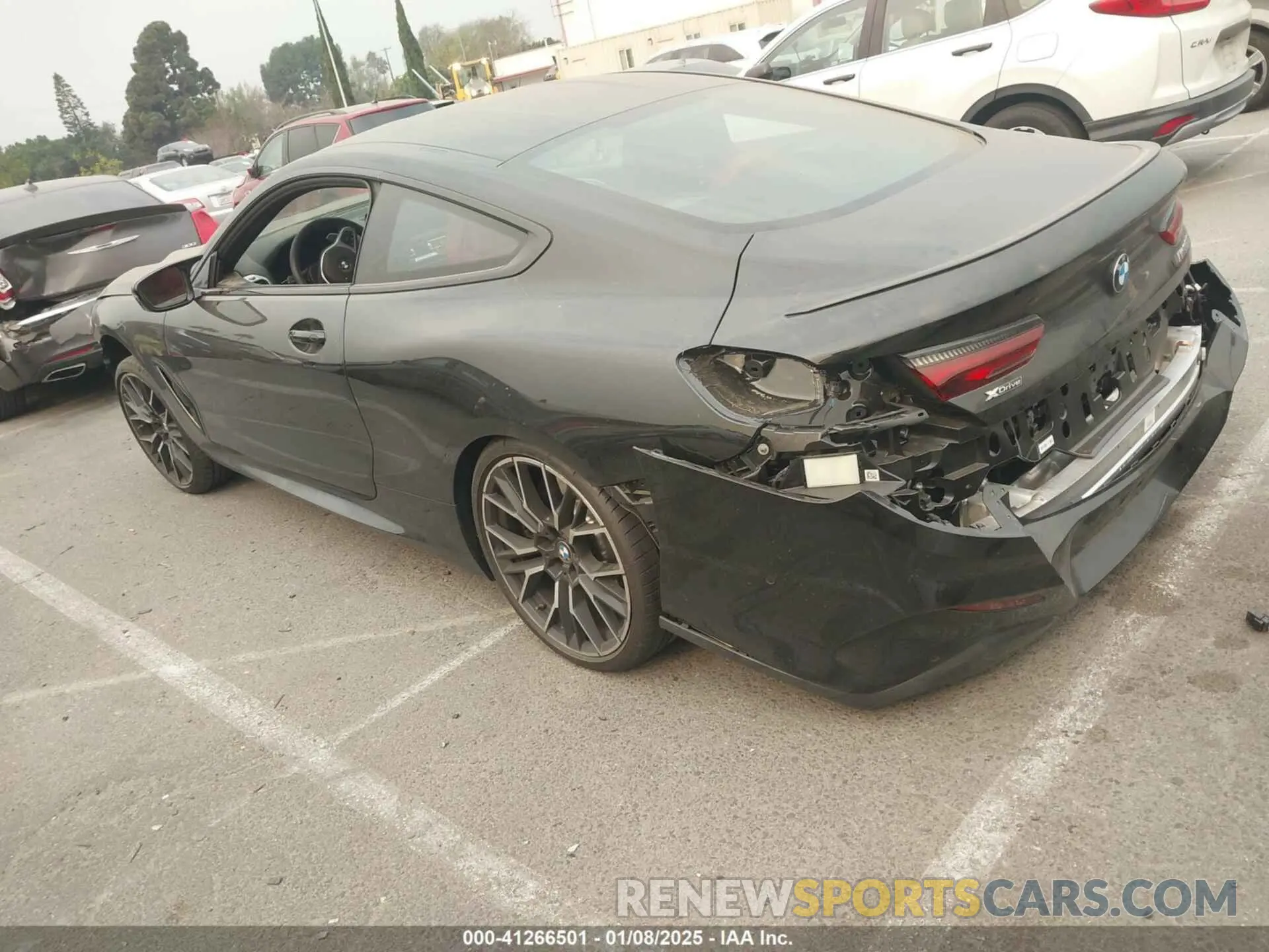 3 fotografías del automóvil dañado WBABC4C01RCR35247 BMW M850I 2024