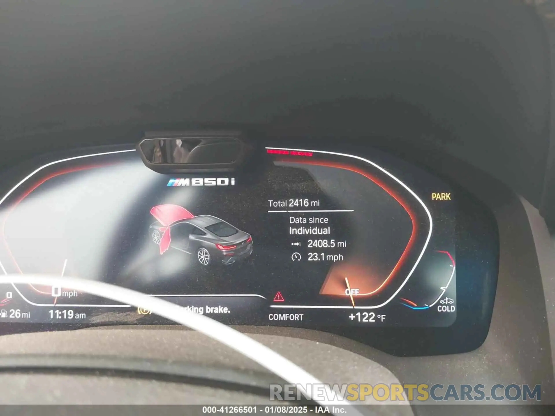 7 fotografías del automóvil dañado WBABC4C01RCR35247 BMW M850I 2024