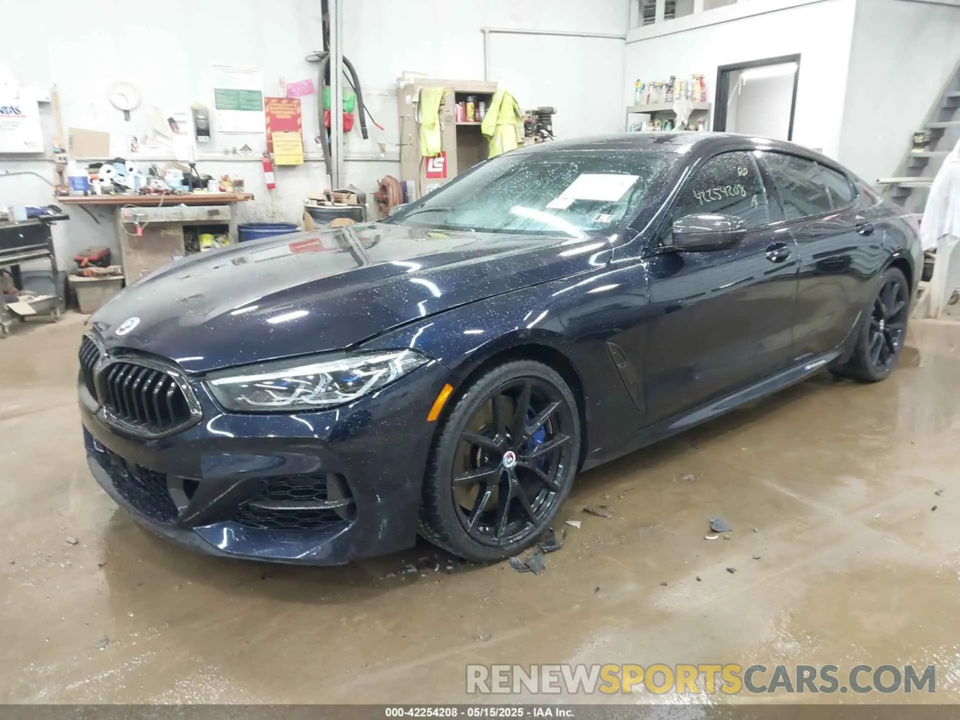 2 fotografías del automóvil dañado WBAGV8C02LCD68211 BMW M850I GTAN COUPE 2020