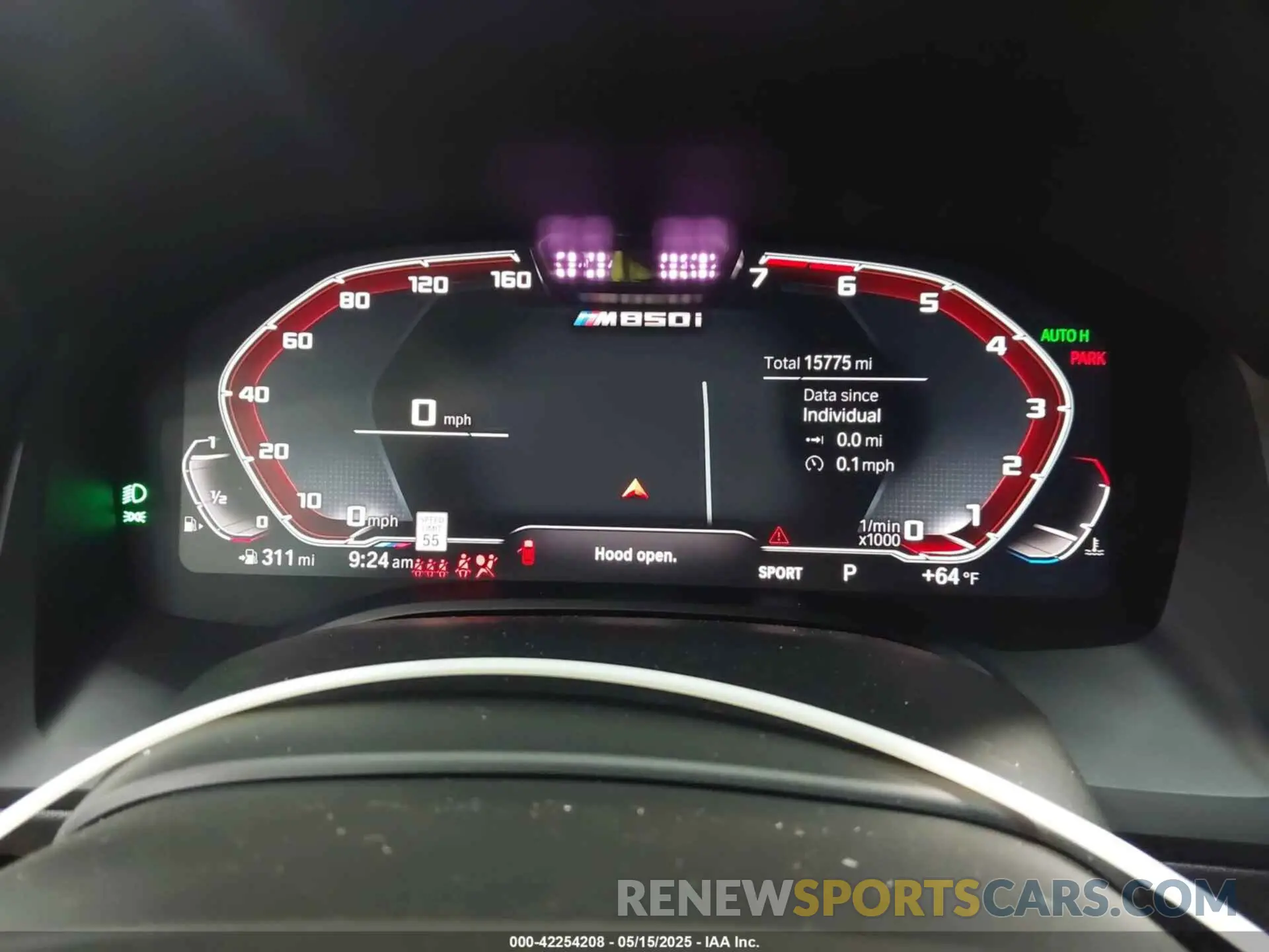 7 fotografías del automóvil dañado WBAGV8C02LCD68211 BMW M850I GTAN COUPE 2020