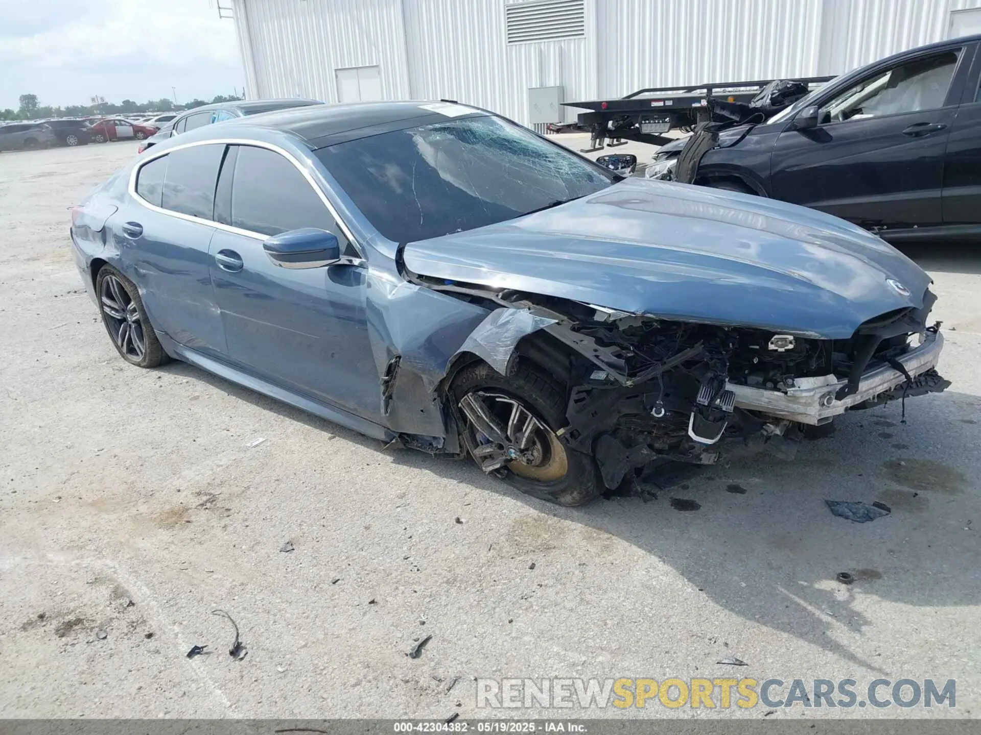 1 fotografías del automóvil dañado WBAGV8C04NCH77734 BMW M850I GTAN COUPE 2022
