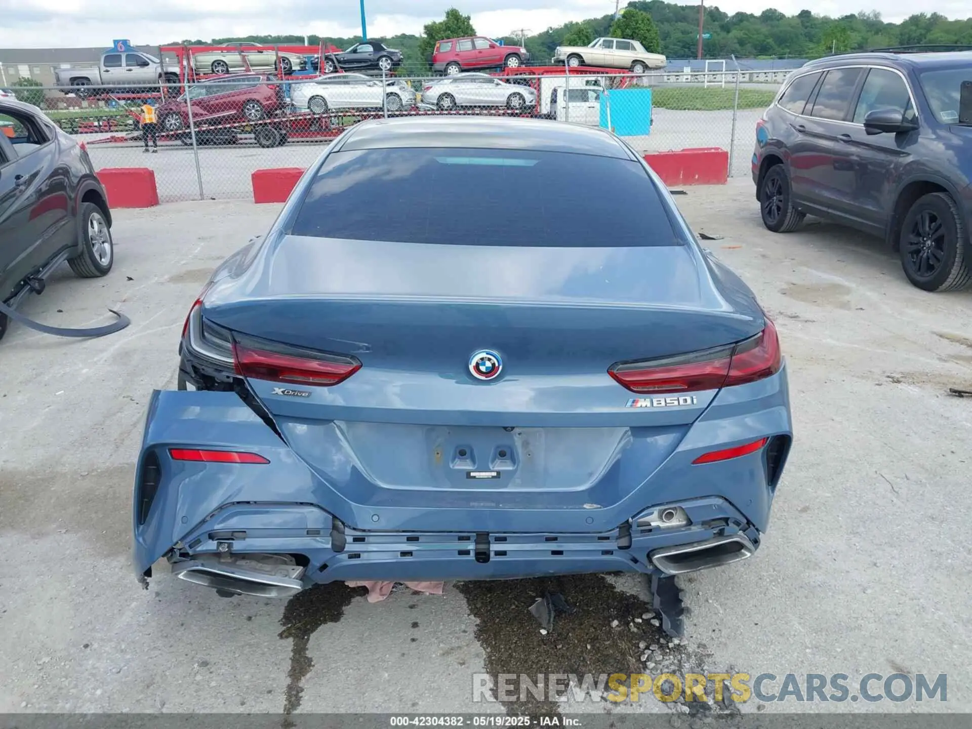 17 fotografías del automóvil dañado WBAGV8C04NCH77734 BMW M850I GTAN COUPE 2022