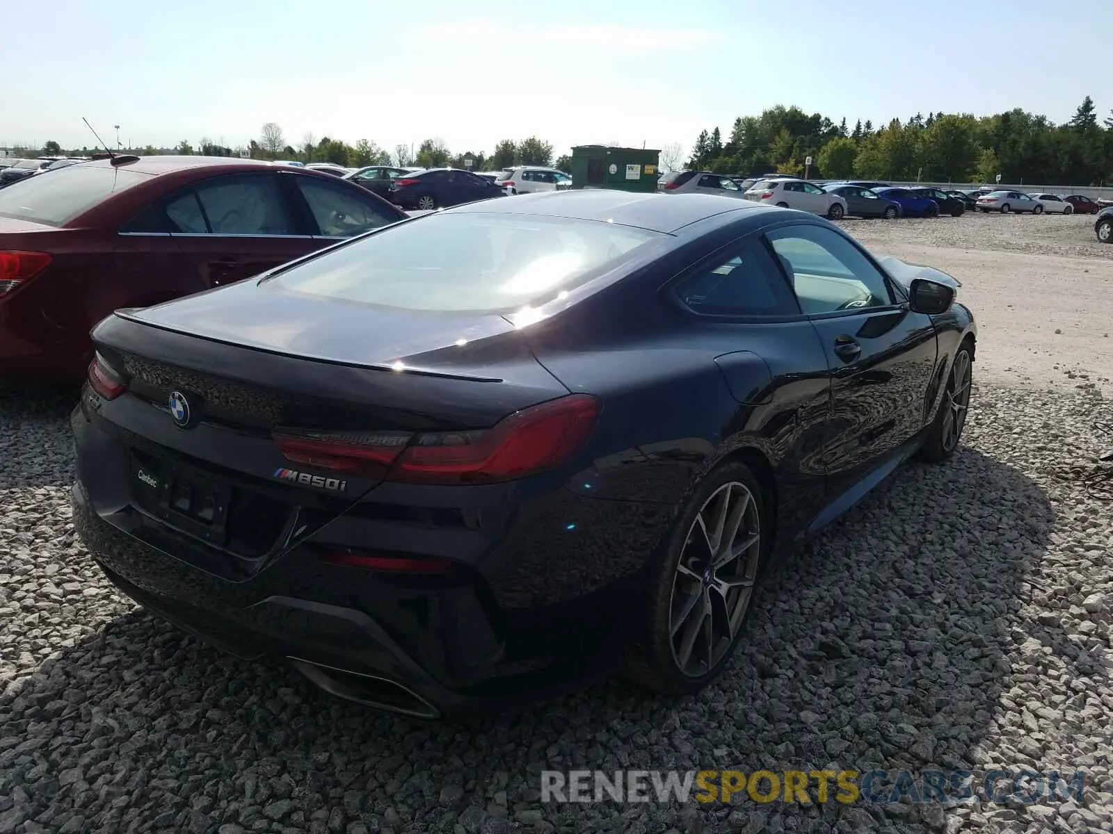 4 fotografías del automóvil dañado WBABC4C58KBJ35665 BMW M850XI 2019