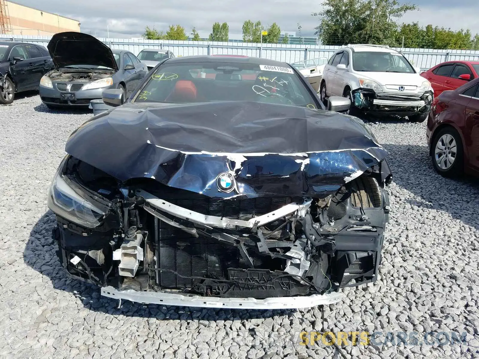 9 fotografías del automóvil dañado WBABC4C58KBJ35665 BMW M850XI 2019