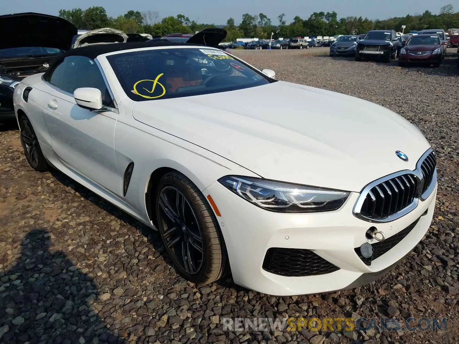 1 fotografías del automóvil dañado WBAFY4C55KBX39483 BMW M850XI 2019