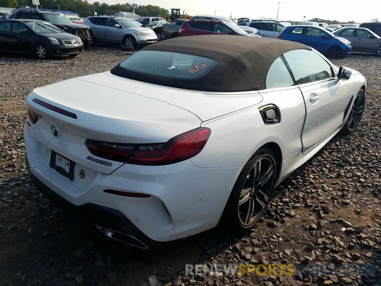 4 fotografías del automóvil dañado WBAFY4C55KBX39483 BMW M850XI 2019