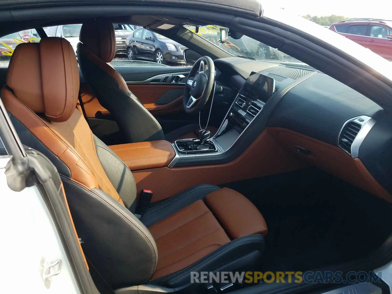 5 fotografías del automóvil dañado WBAFY4C55KBX39483 BMW M850XI 2019