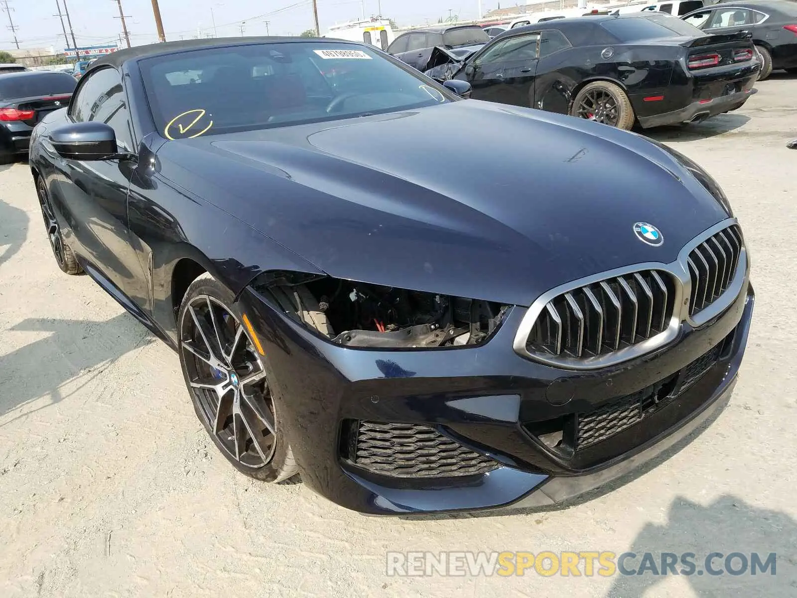 1 fotografías del automóvil dañado WBAFY4C56KBX29609 BMW M850XI 2019