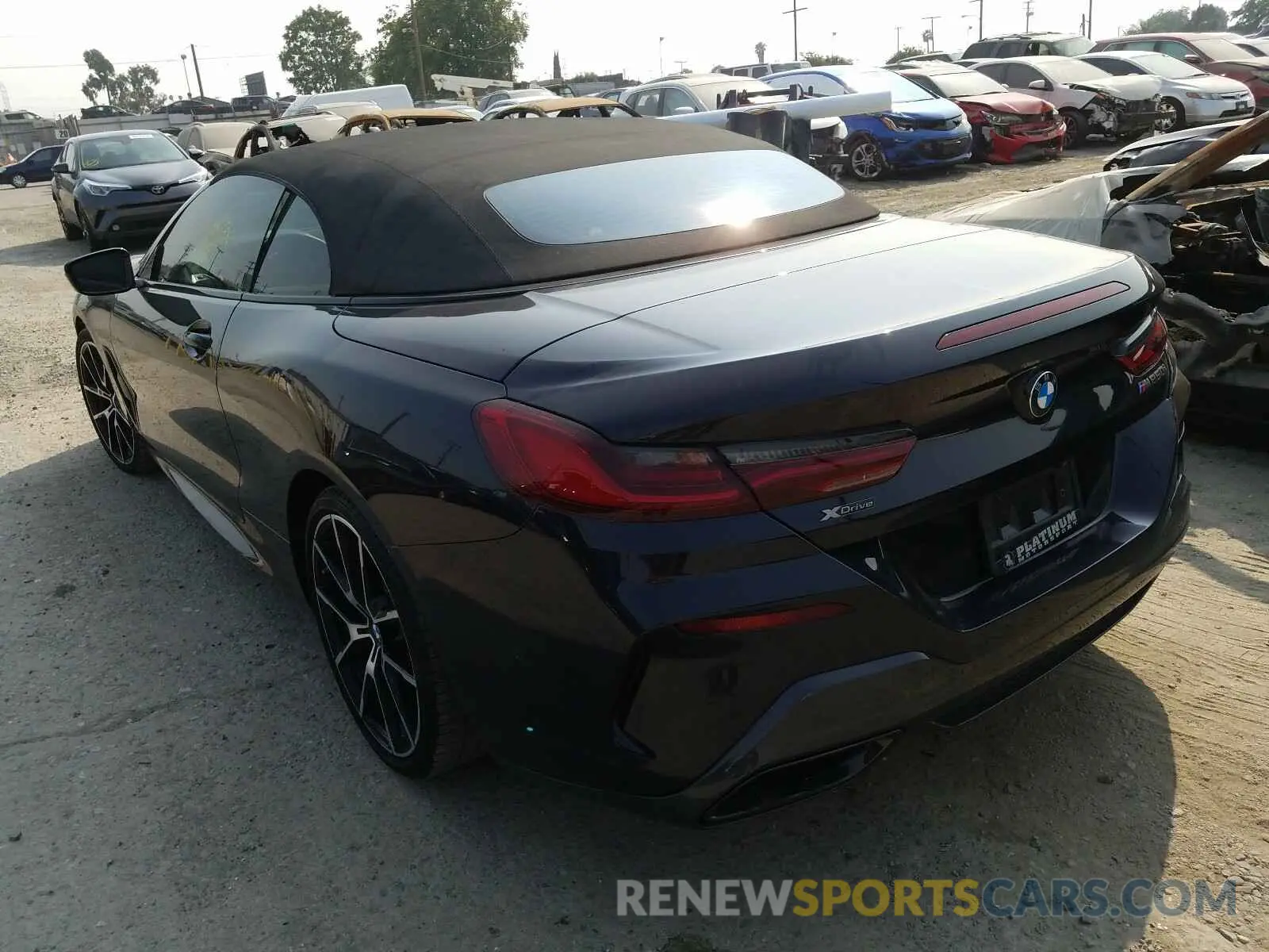 3 fotografías del automóvil dañado WBAFY4C56KBX29609 BMW M850XI 2019