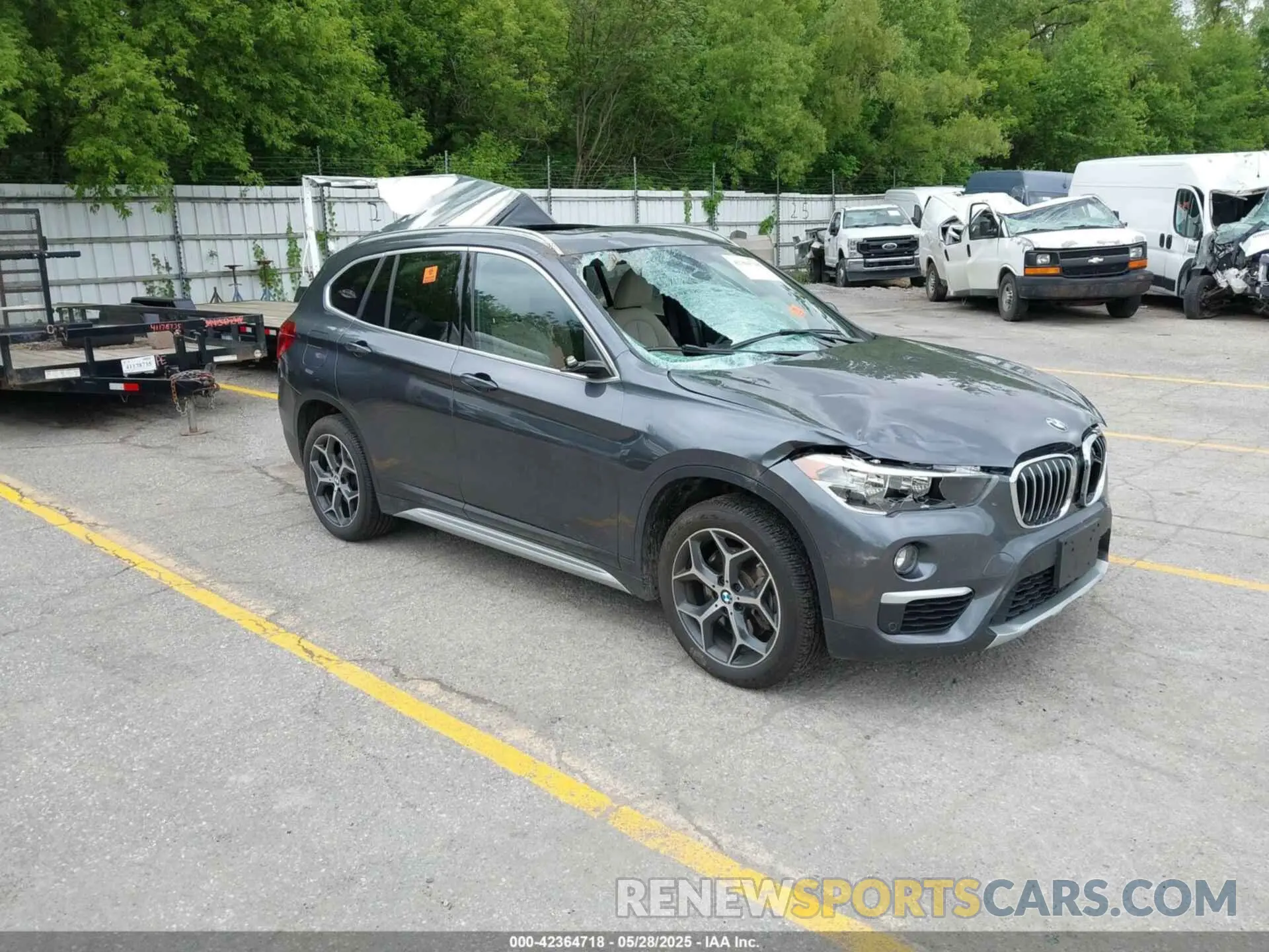 1 fotografías del automóvil dañado WBXHT3C51K3H34057 BMW X1 2019