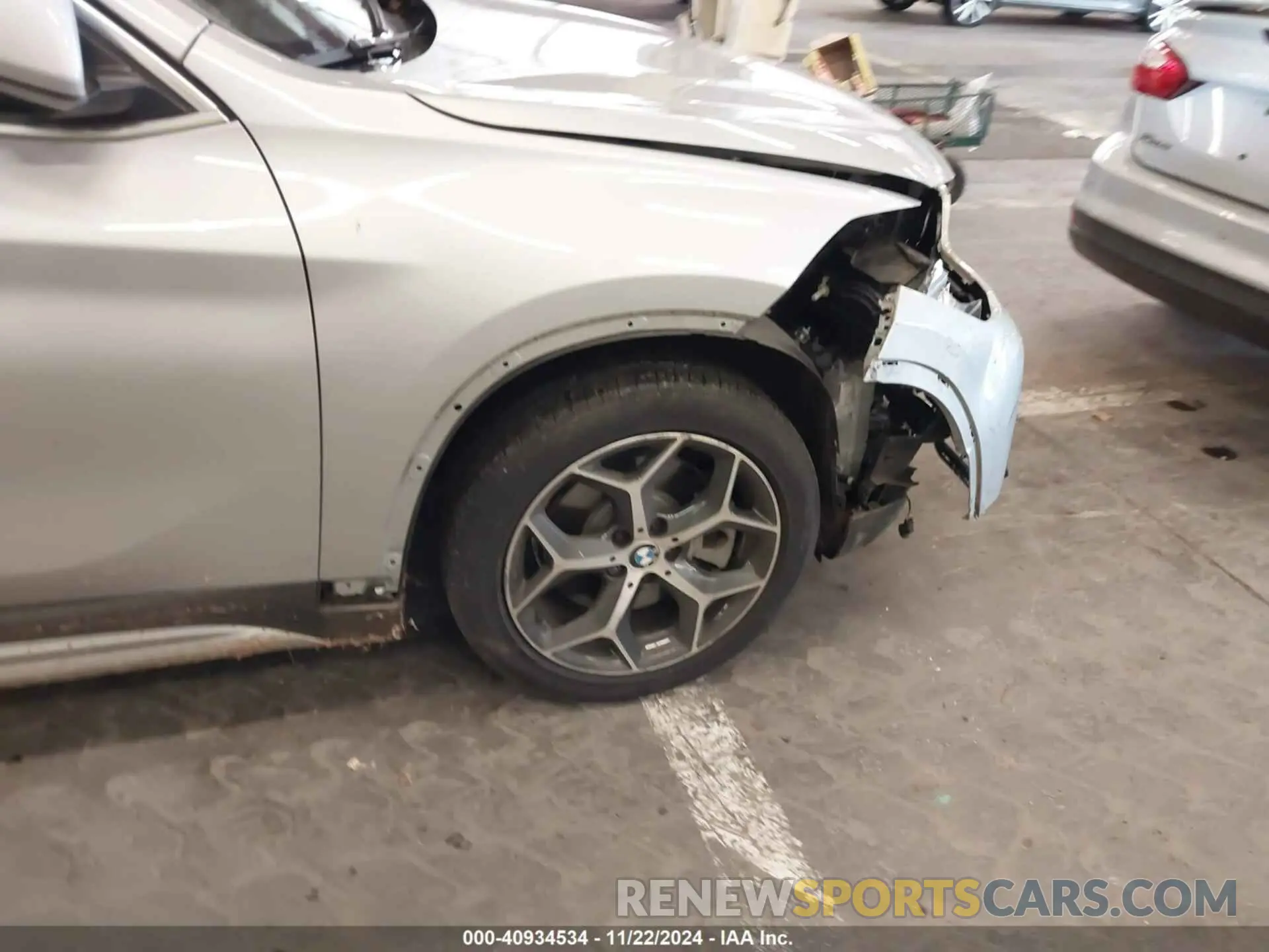 18 fotografías del automóvil dañado WBXHT3C52K5L36857 BMW X1 2019