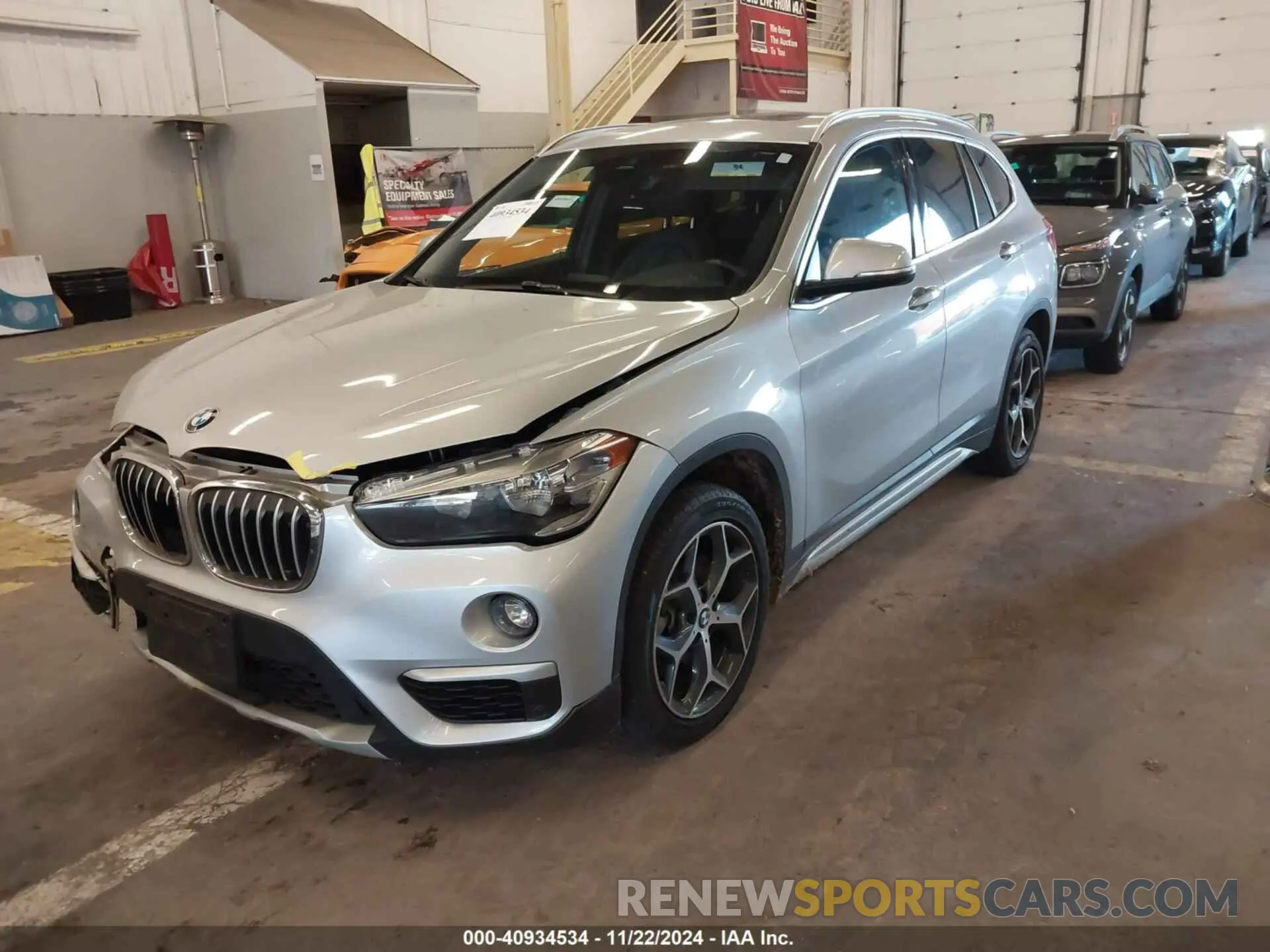 2 fotografías del automóvil dañado WBXHT3C52K5L36857 BMW X1 2019