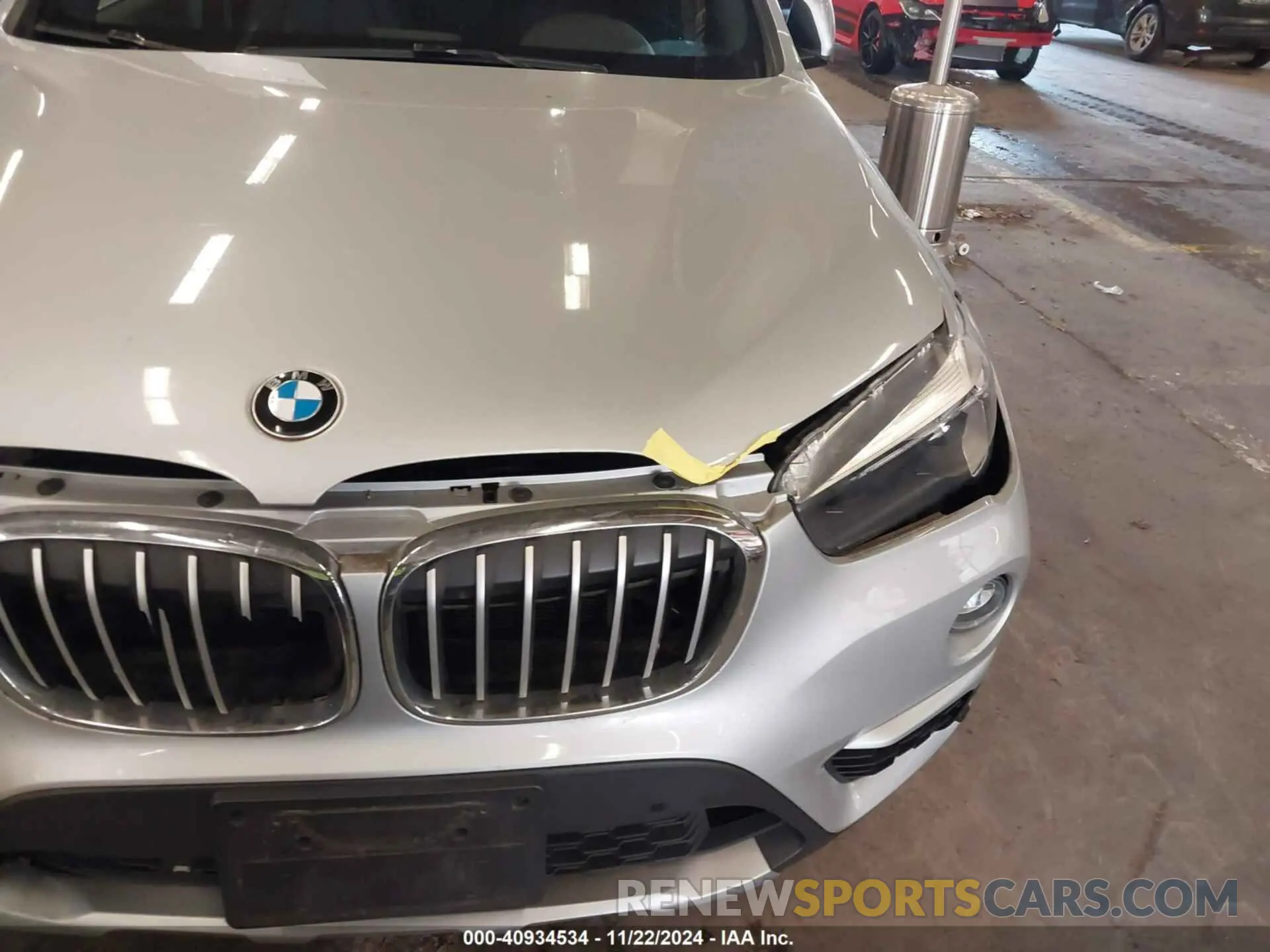20 fotografías del automóvil dañado WBXHT3C52K5L36857 BMW X1 2019