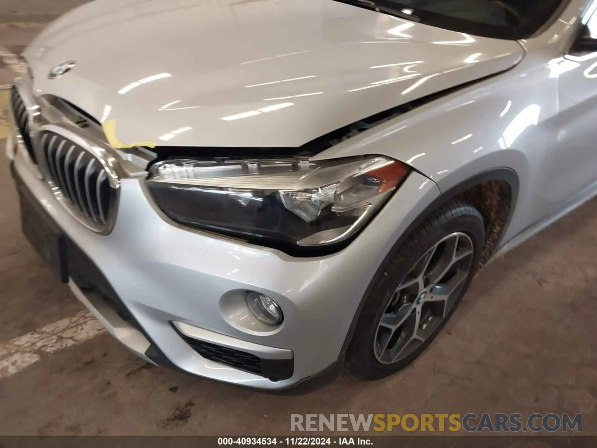 21 fotografías del automóvil dañado WBXHT3C52K5L36857 BMW X1 2019