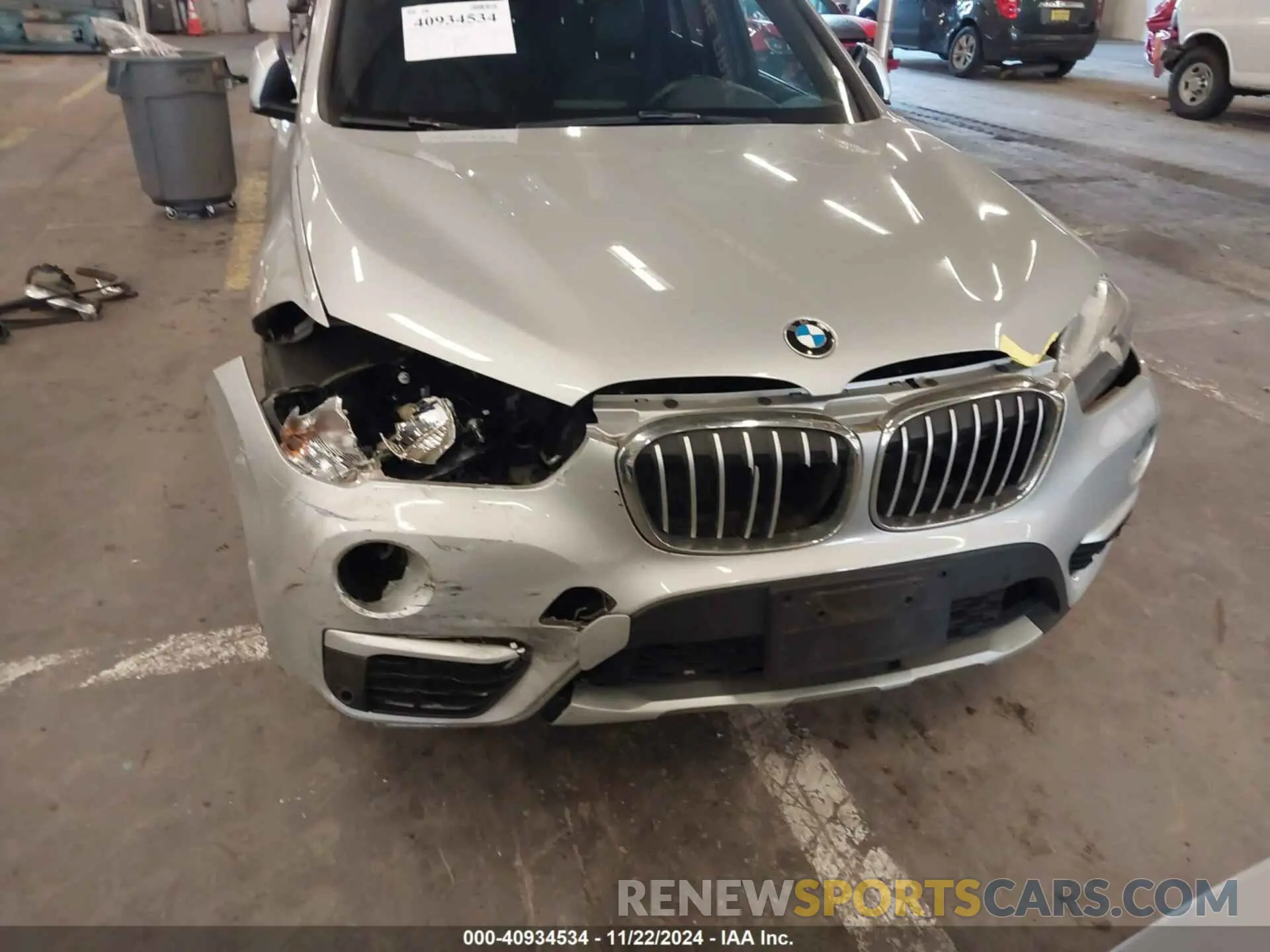 6 fotografías del automóvil dañado WBXHT3C52K5L36857 BMW X1 2019