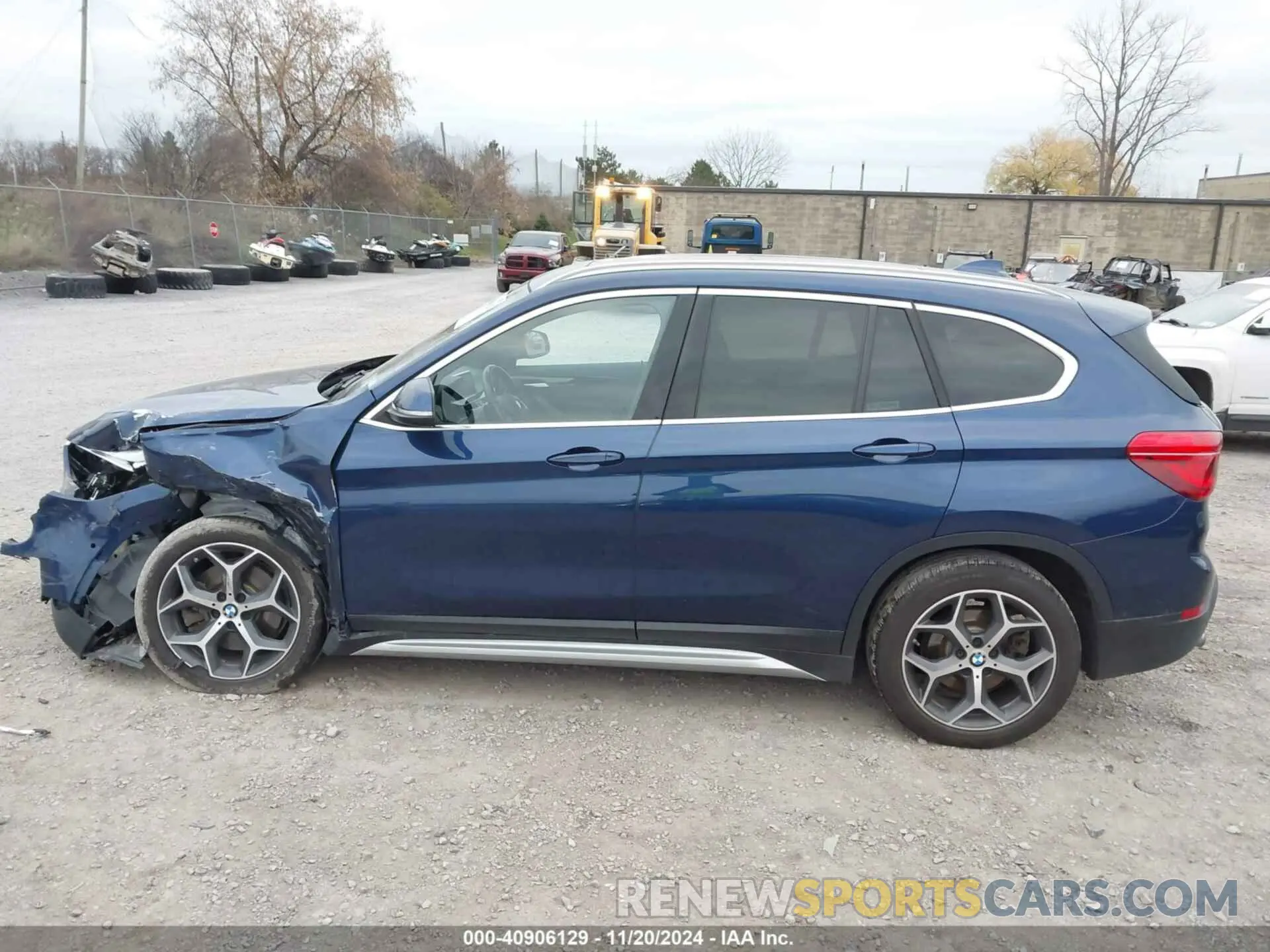 14 fotografías del automóvil dañado WBXHT3C53K3H35498 BMW X1 2019
