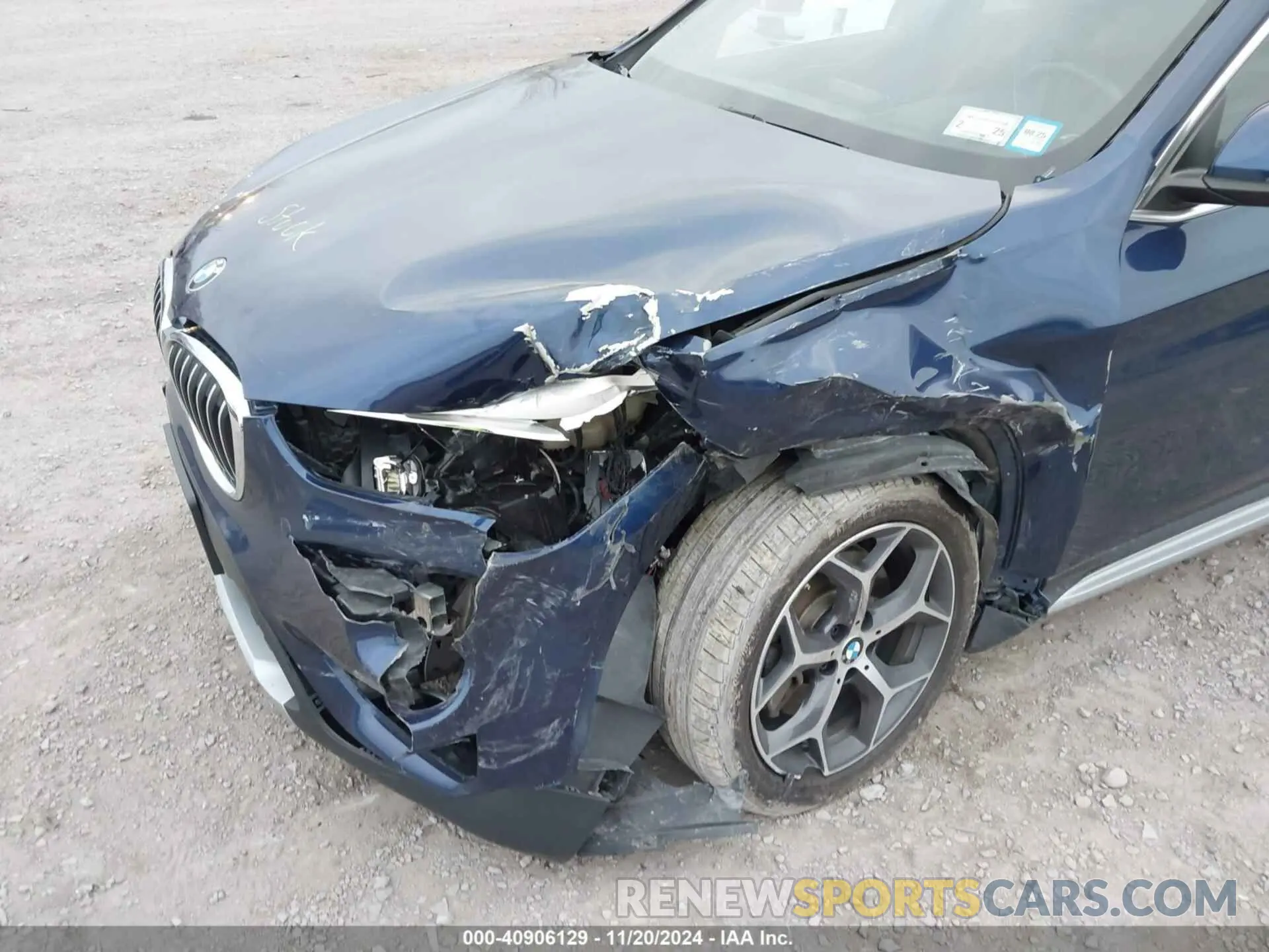 6 fotografías del automóvil dañado WBXHT3C53K3H35498 BMW X1 2019